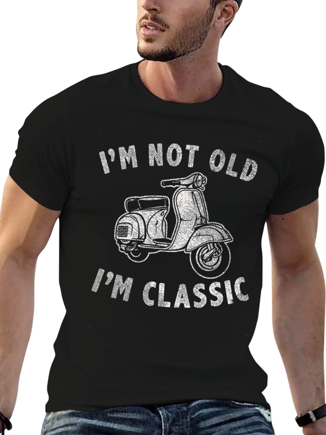 Classic Vespa Scooter T-Shirt