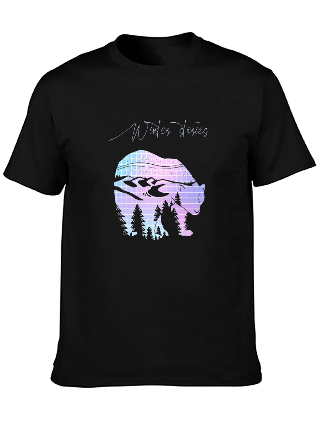 Winter Stories Bear Graphic Tee