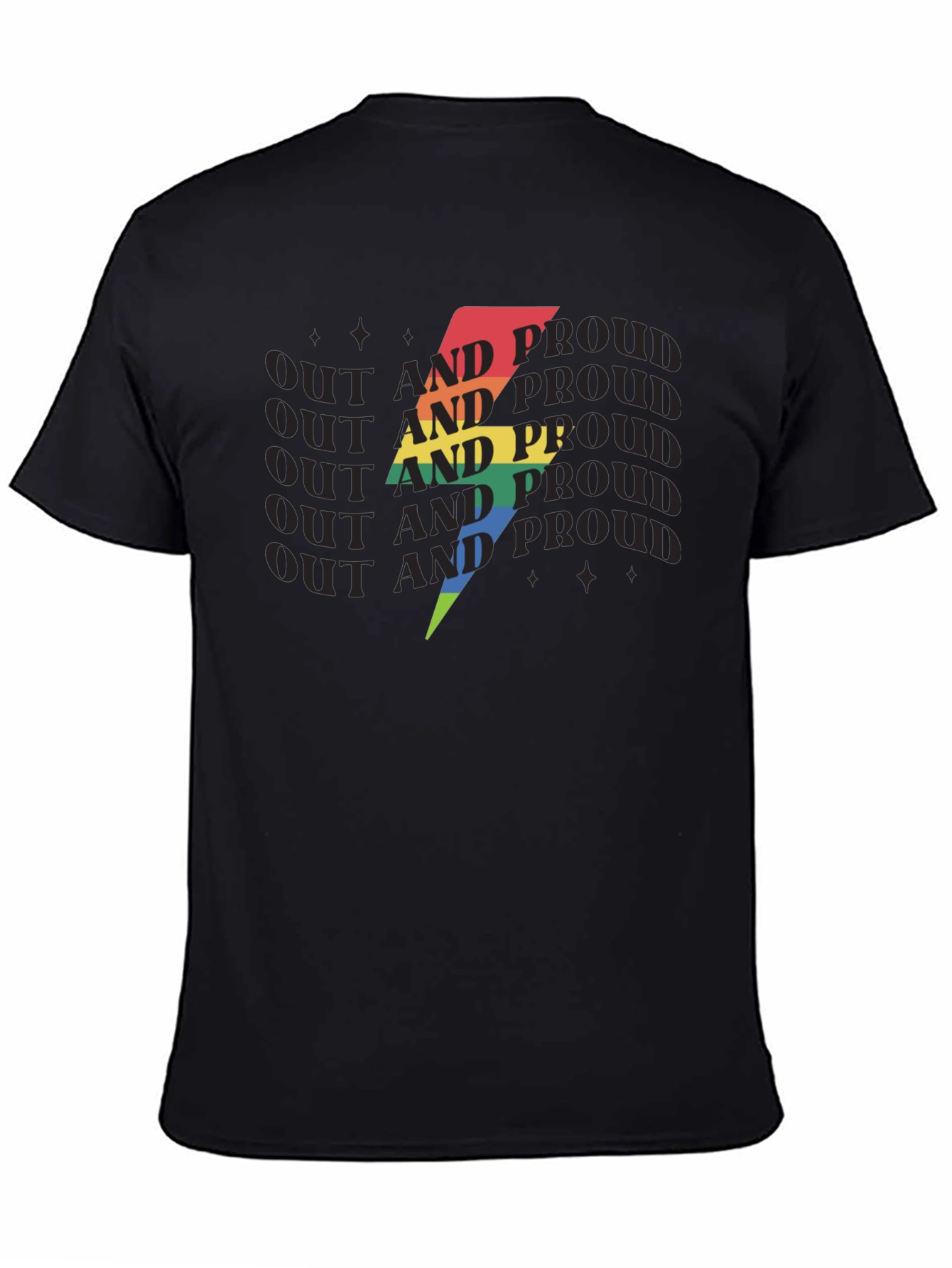 Out and Proud LGBTQ+ T-Shirt