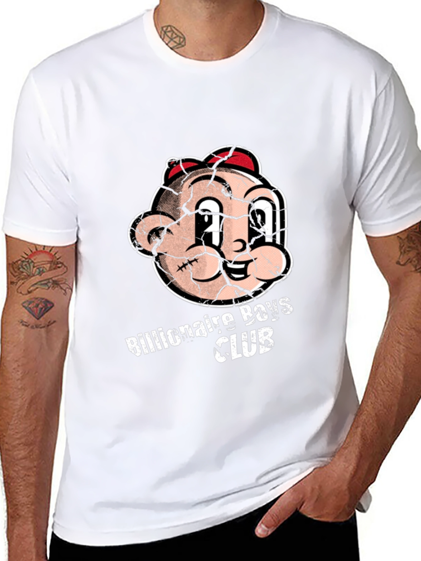 Billionaire Boys Club Cartoon Graphic T-Shirt
