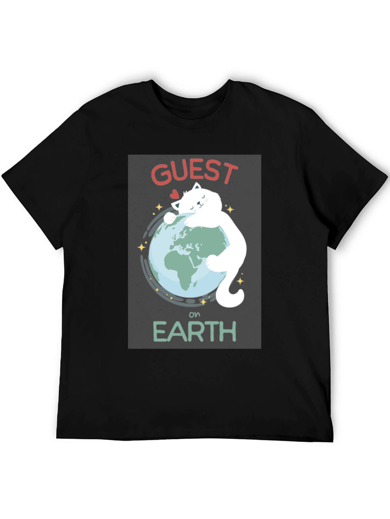 Guest on Earth Graphic Tee - Embrace Sustainability