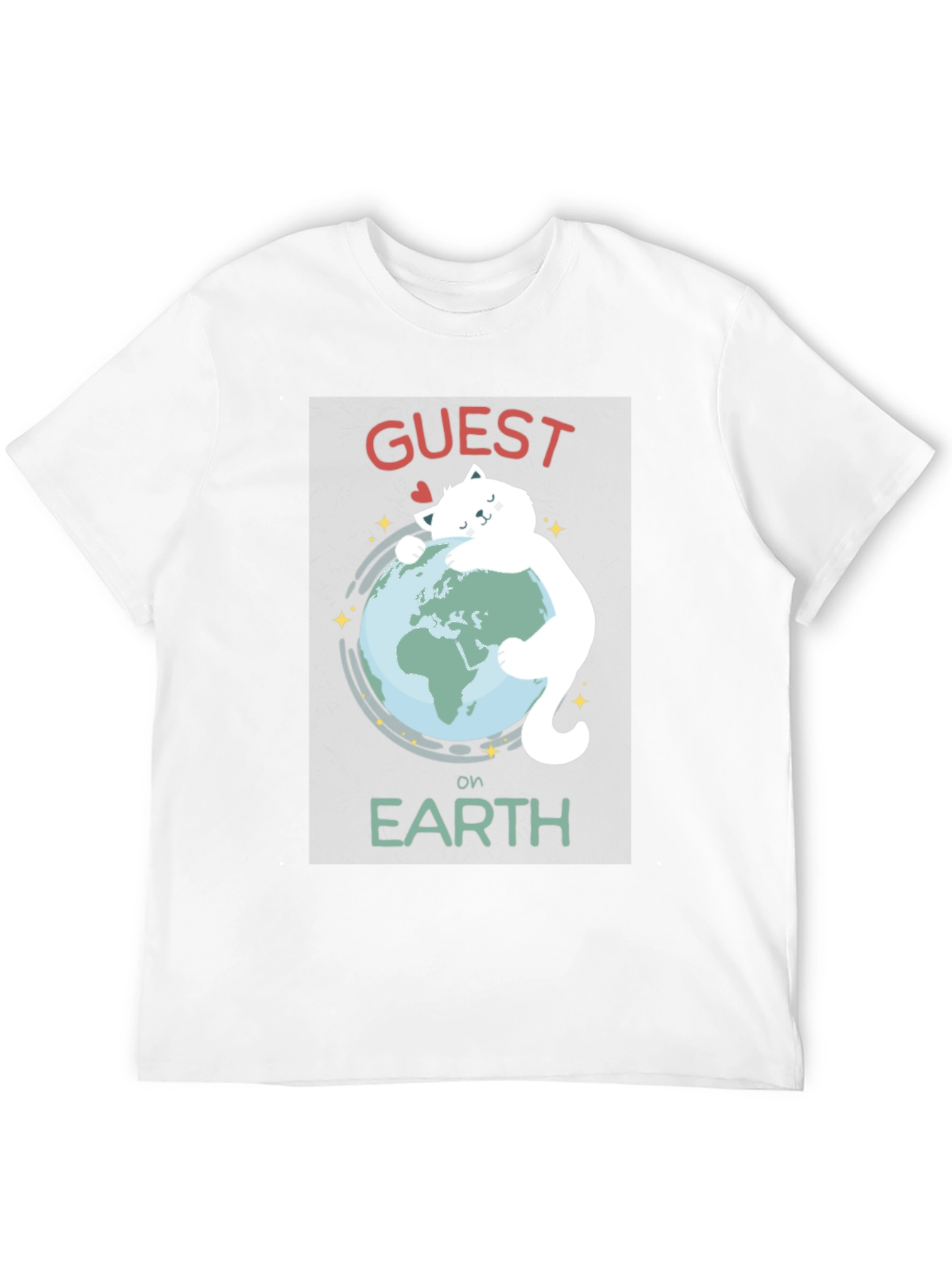 Guest on Earth Graphic Tee - Embrace Sustainability