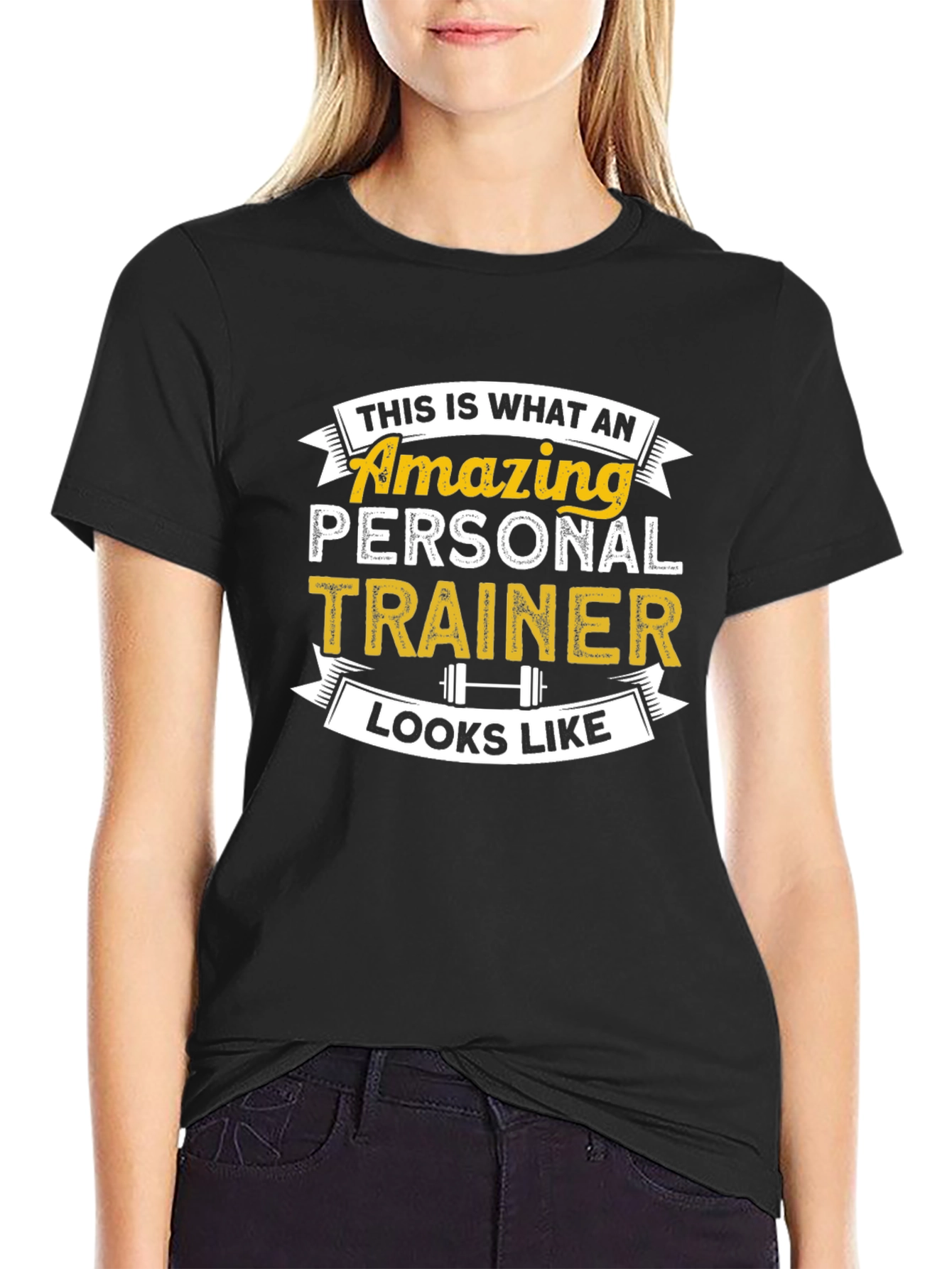 Amazing Personal Trainer T-Shirt - Black