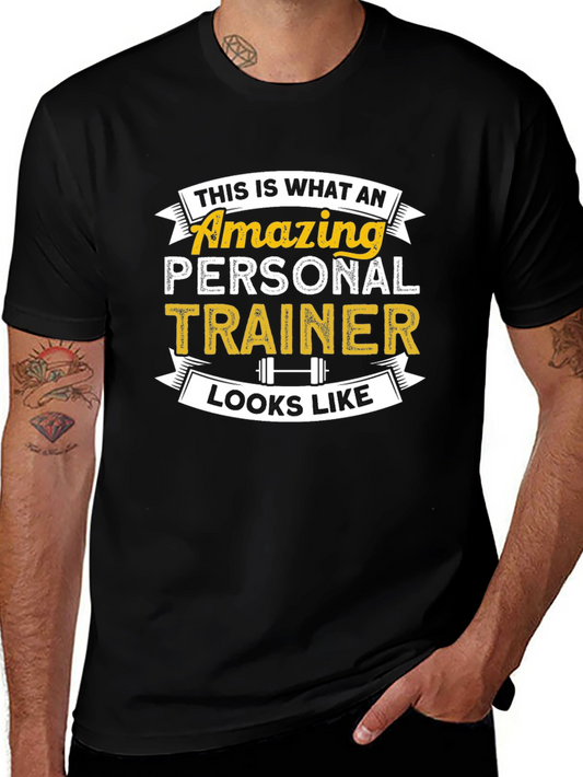 Amazing Personal Trainer T-Shirt - Black