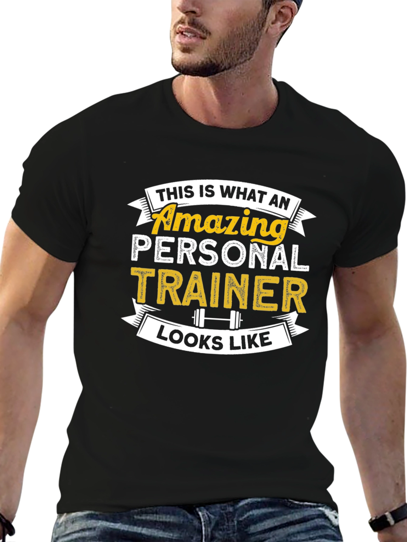 Amazing Personal Trainer T-Shirt - Black