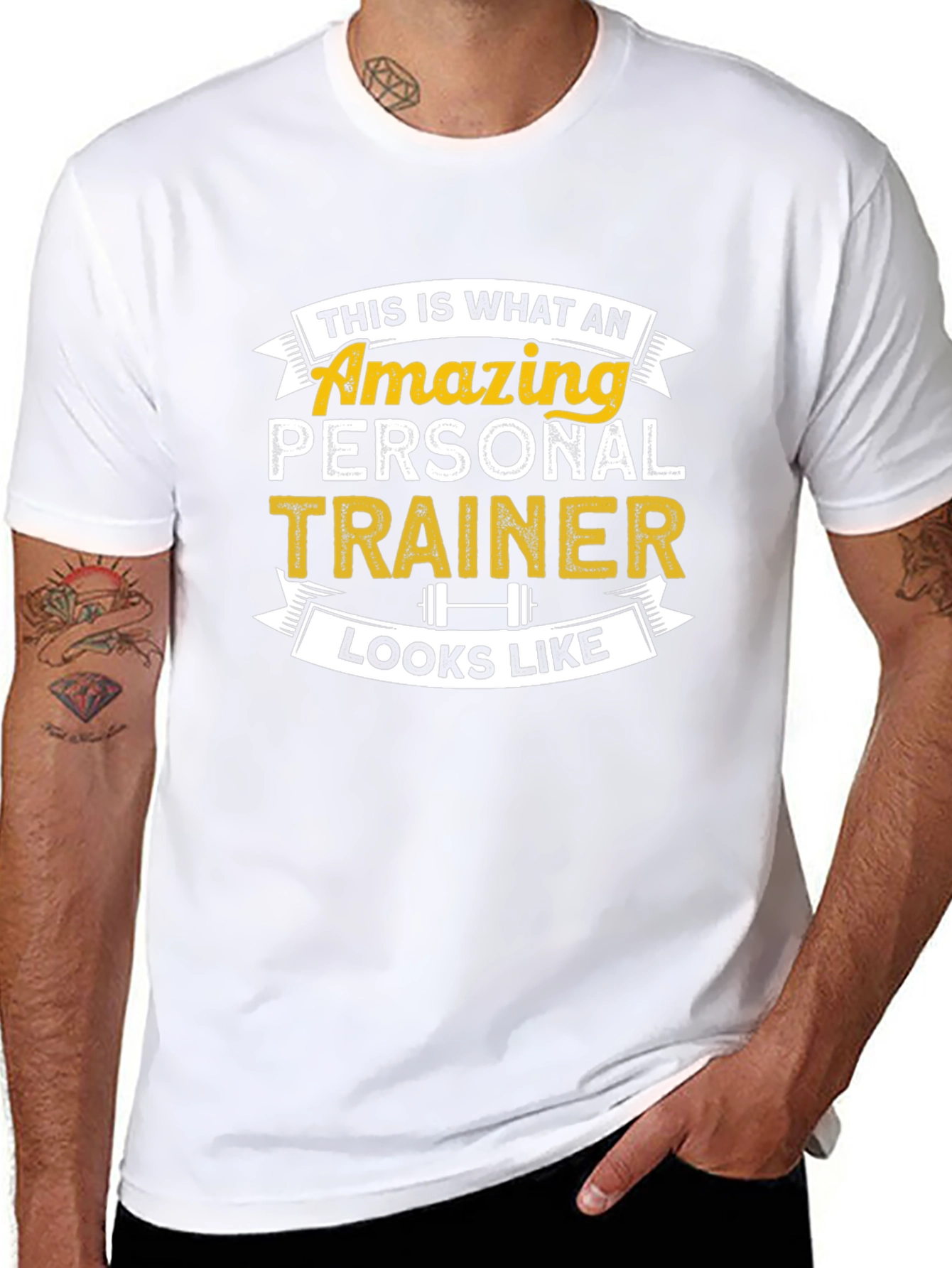 Amazing Personal Trainer T-Shirt - Black