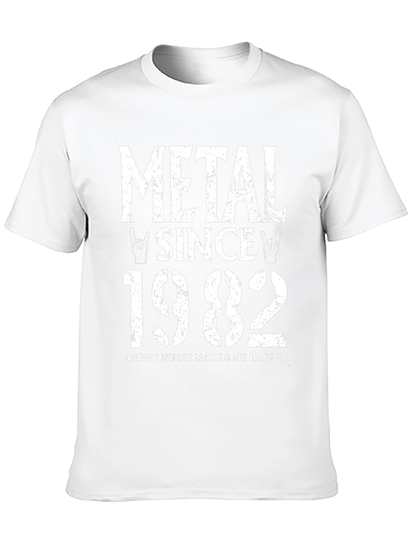 Metal Since 1982 T-Shirt Angry Music Tee