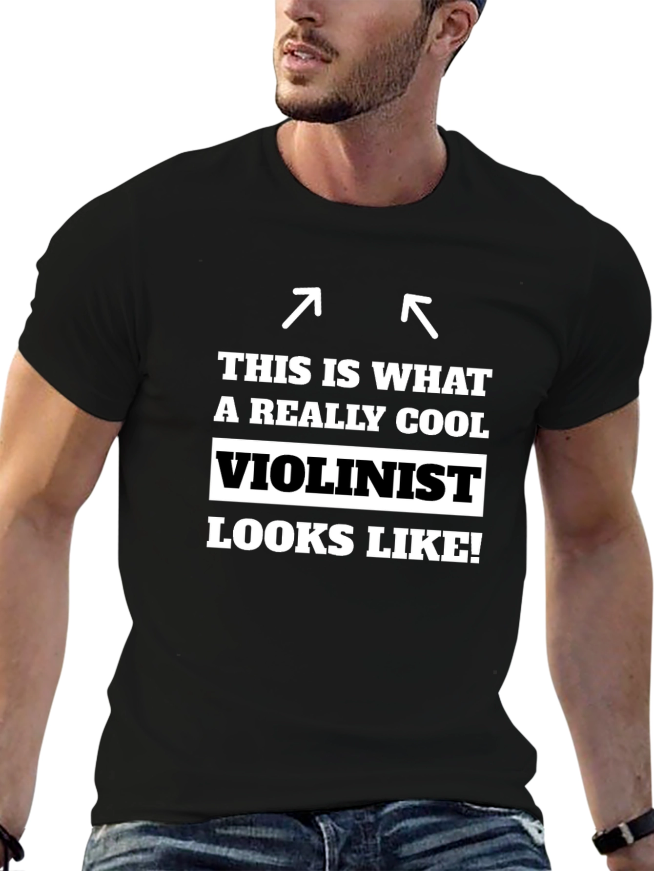 Cool Violinist Graphic Tee - Funny Musician T-Shirt
