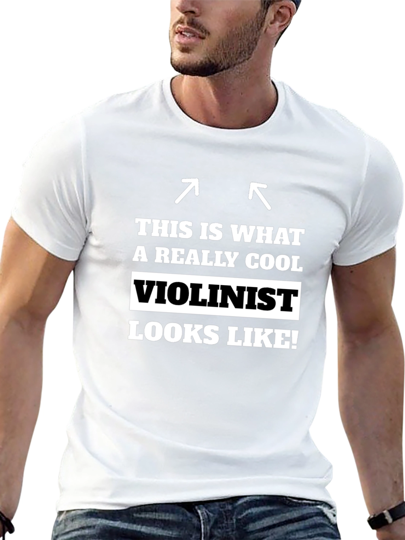 Cool Violinist Graphic Tee - Funny Musician T-Shirt