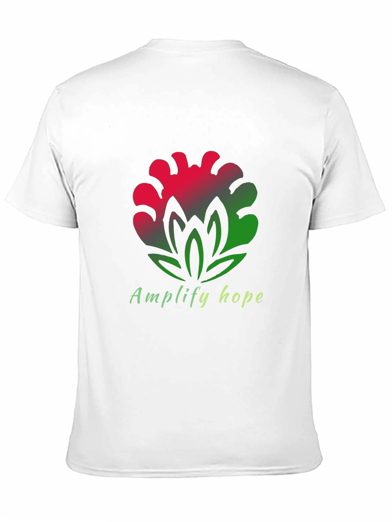 Amplify Hope T-Shirt - Floral Design Tee
