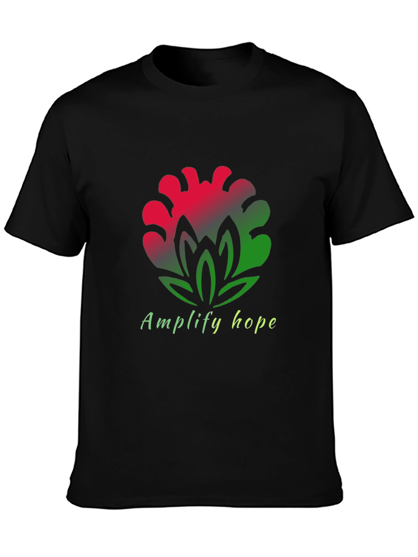 Amplify Hope T-Shirt - Floral Design Tee