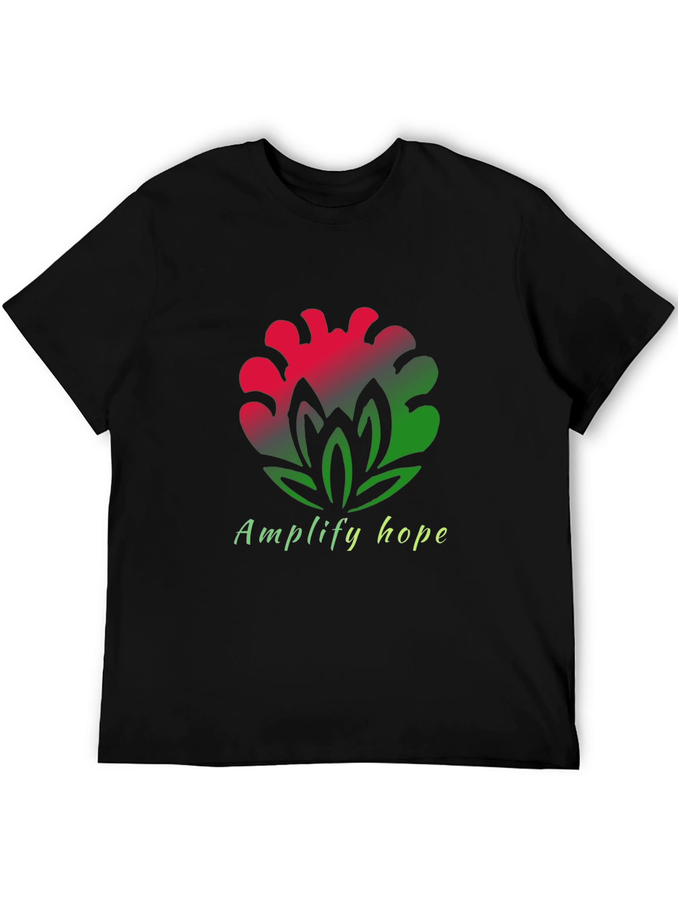 Amplify Hope T-Shirt - Floral Design Tee