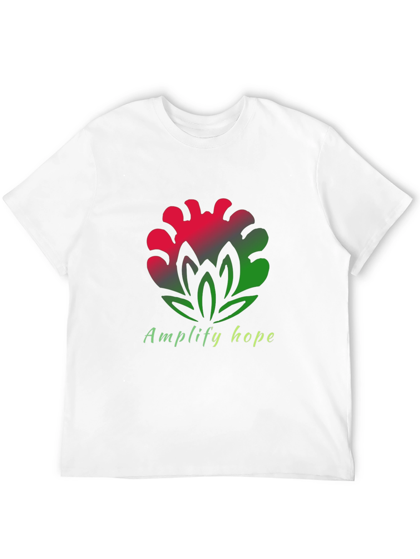 Amplify Hope T-Shirt - Floral Design Tee