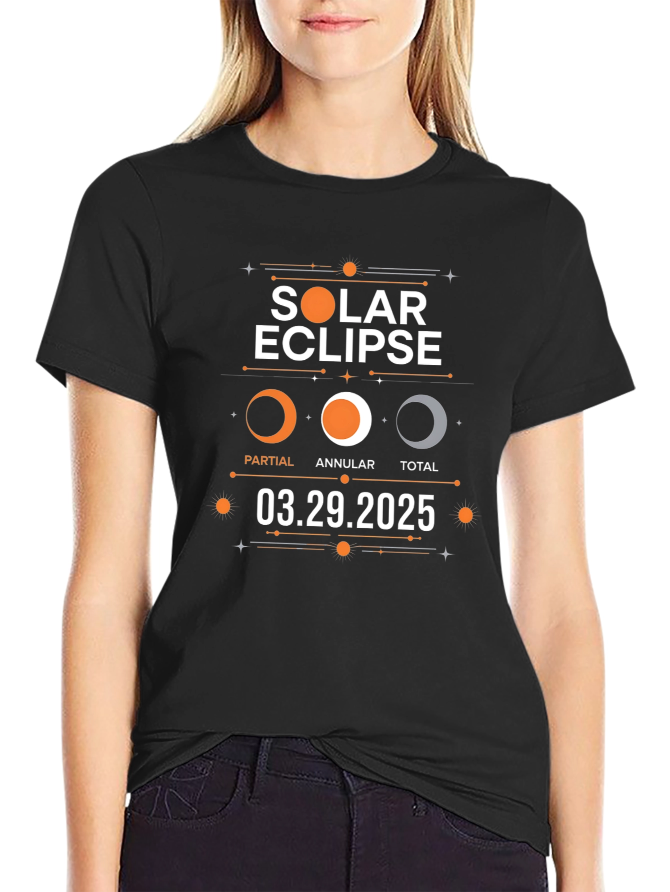 Solar Eclipse 03.29.2025 Graphic Tee