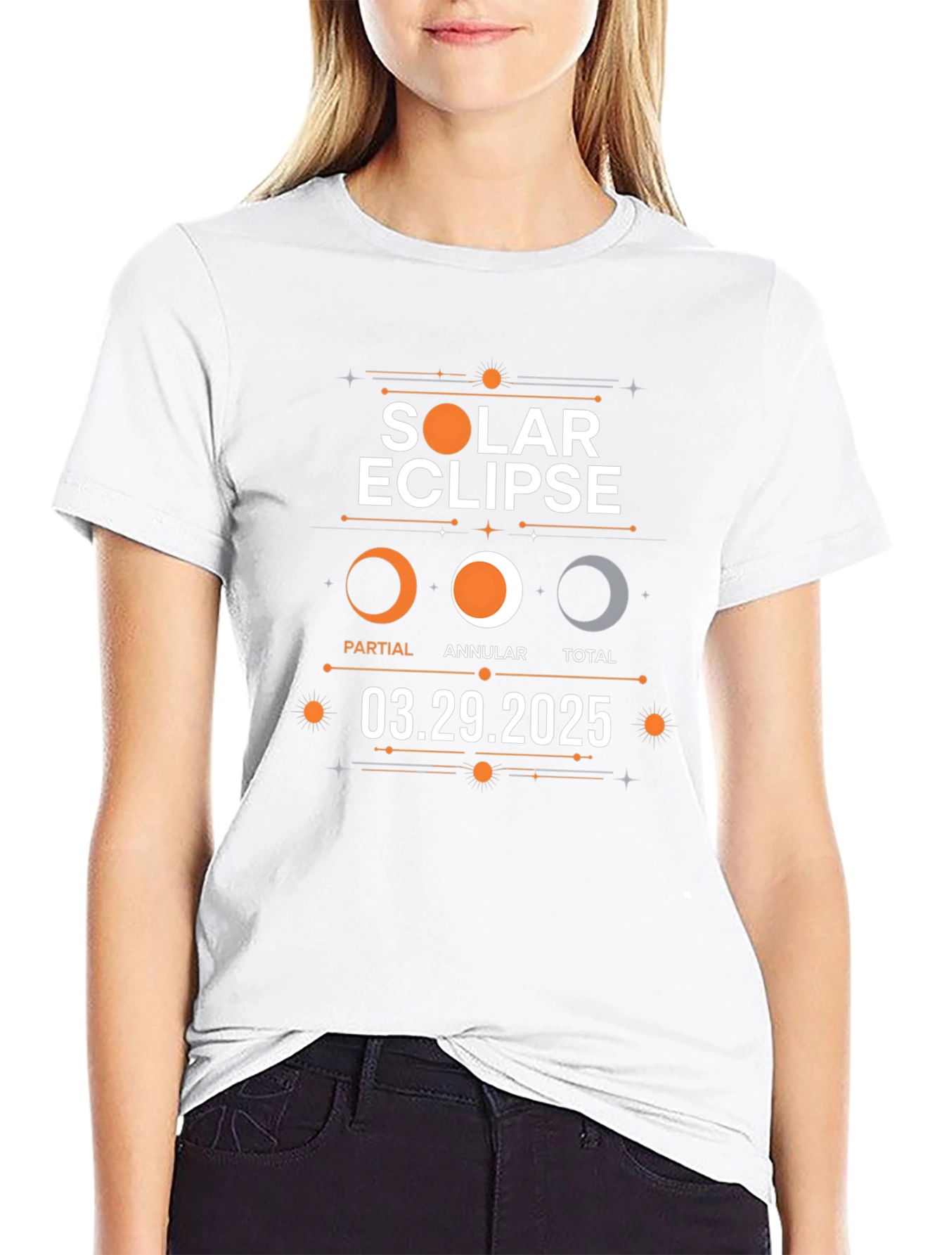 Solar Eclipse 03.29.2025 Graphic Tee