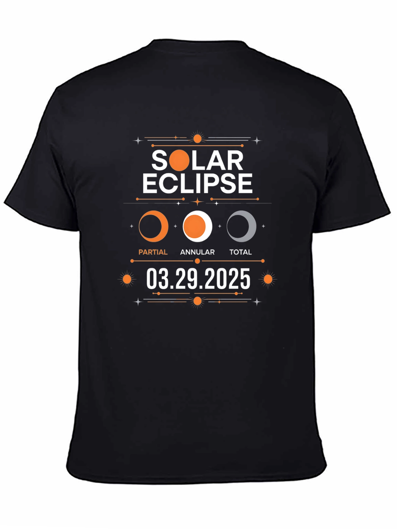 Solar Eclipse 03.29.2025 Graphic Tee