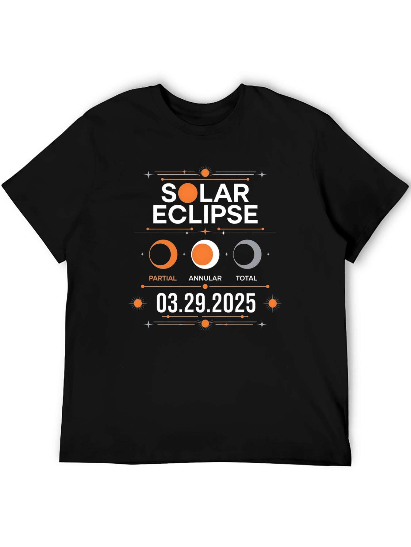 Solar Eclipse 03.29.2025 Graphic Tee