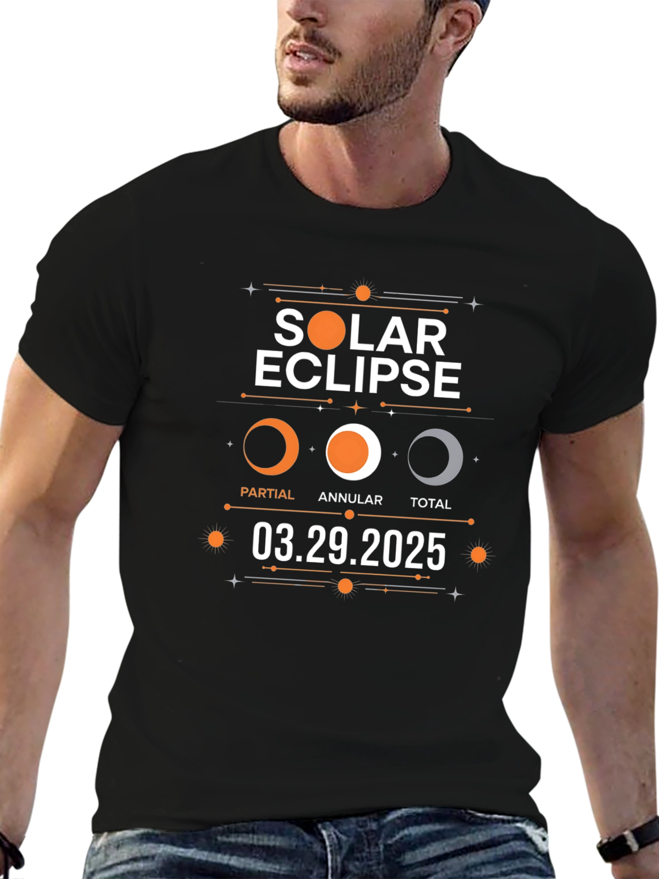 Solar Eclipse 03.29.2025 Graphic Tee
