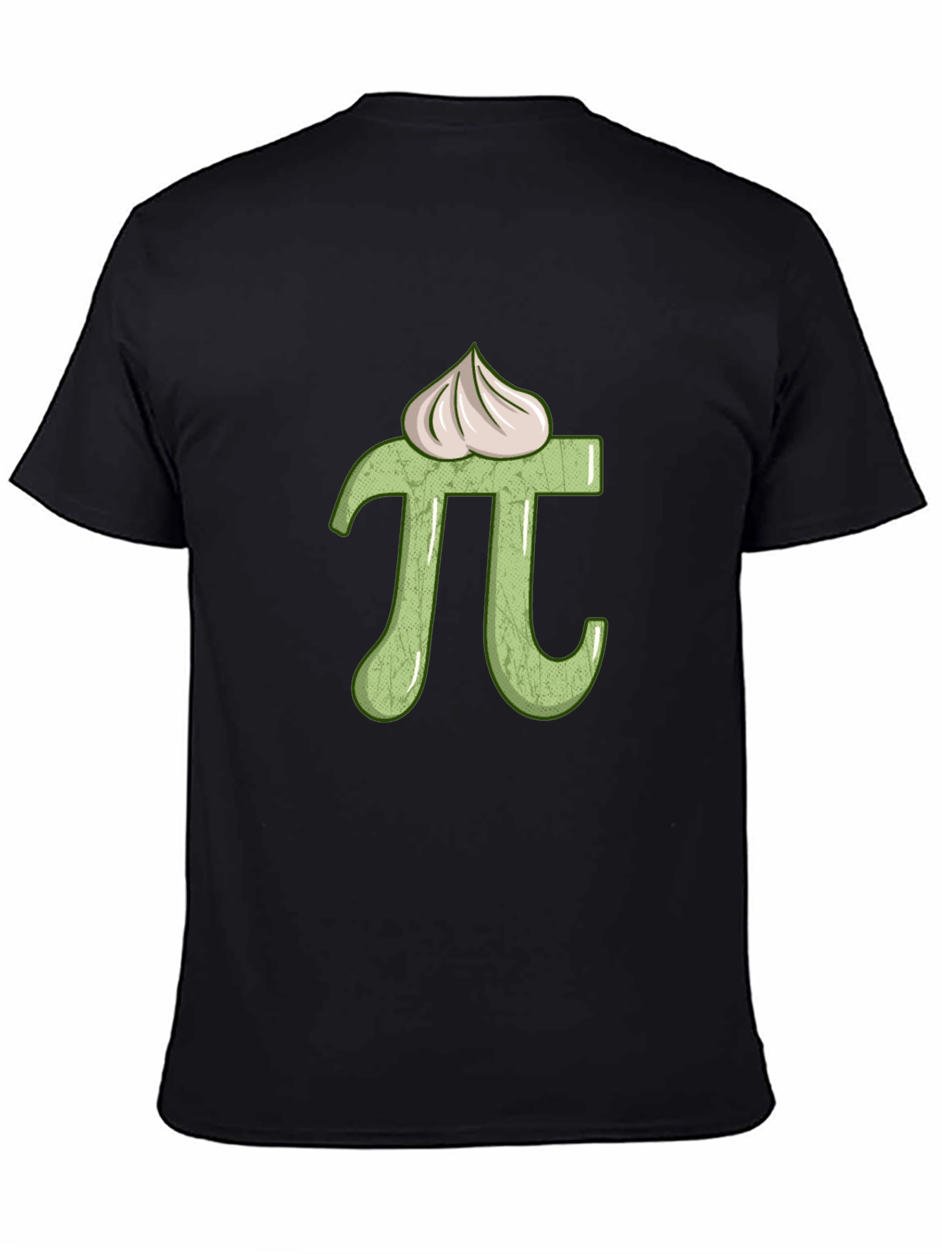 Pi Day T-Shirt - Math Symbol with Cream Topping