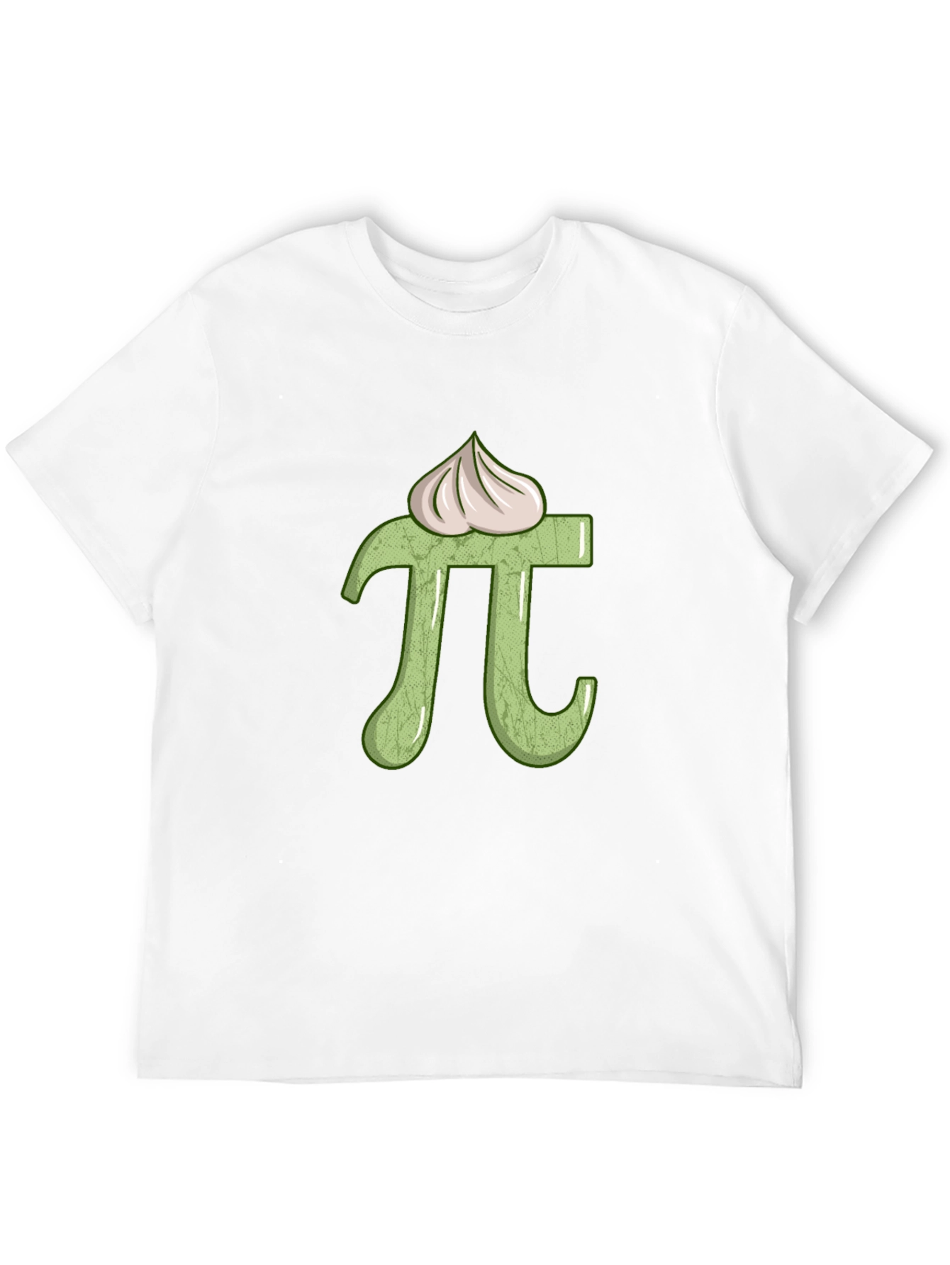 Pi Day T-Shirt - Math Symbol with Cream Topping
