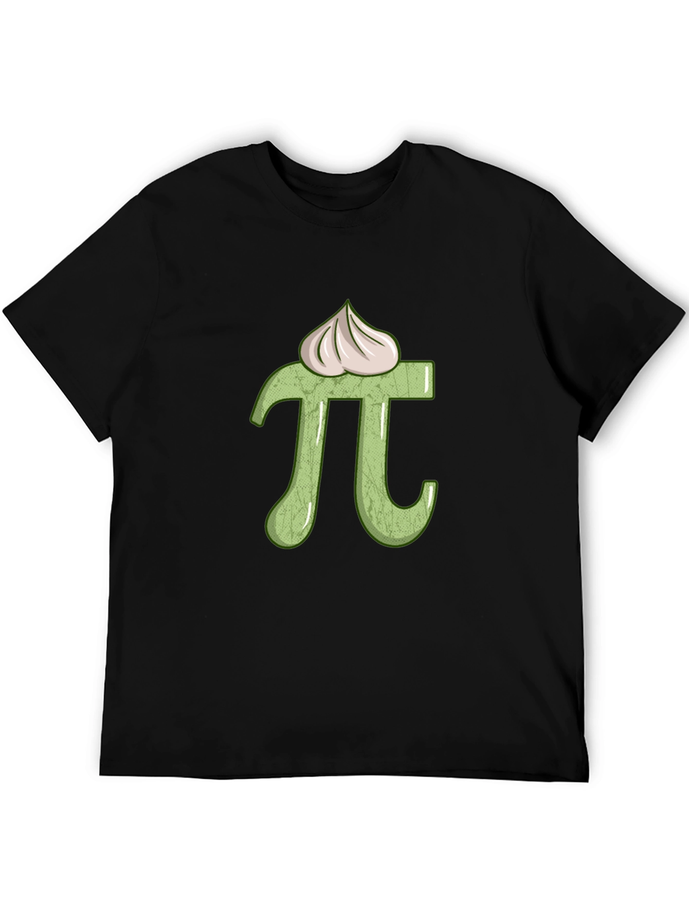 Pi Day T-Shirt - Math Symbol with Cream Topping