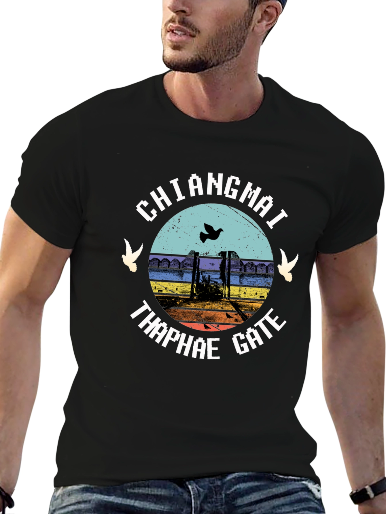 Chiangmai Thaphae Gate Graphic Tee