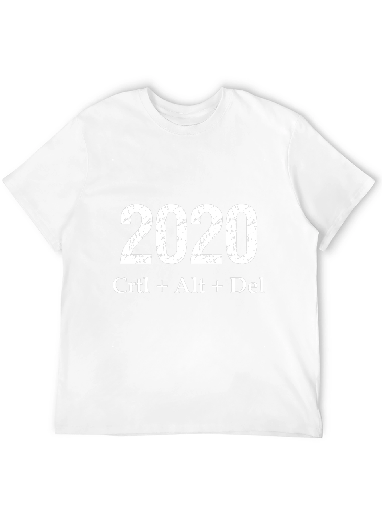 2020 Ctrl+Alt+Del T-Shirt - Reset Button Humor
