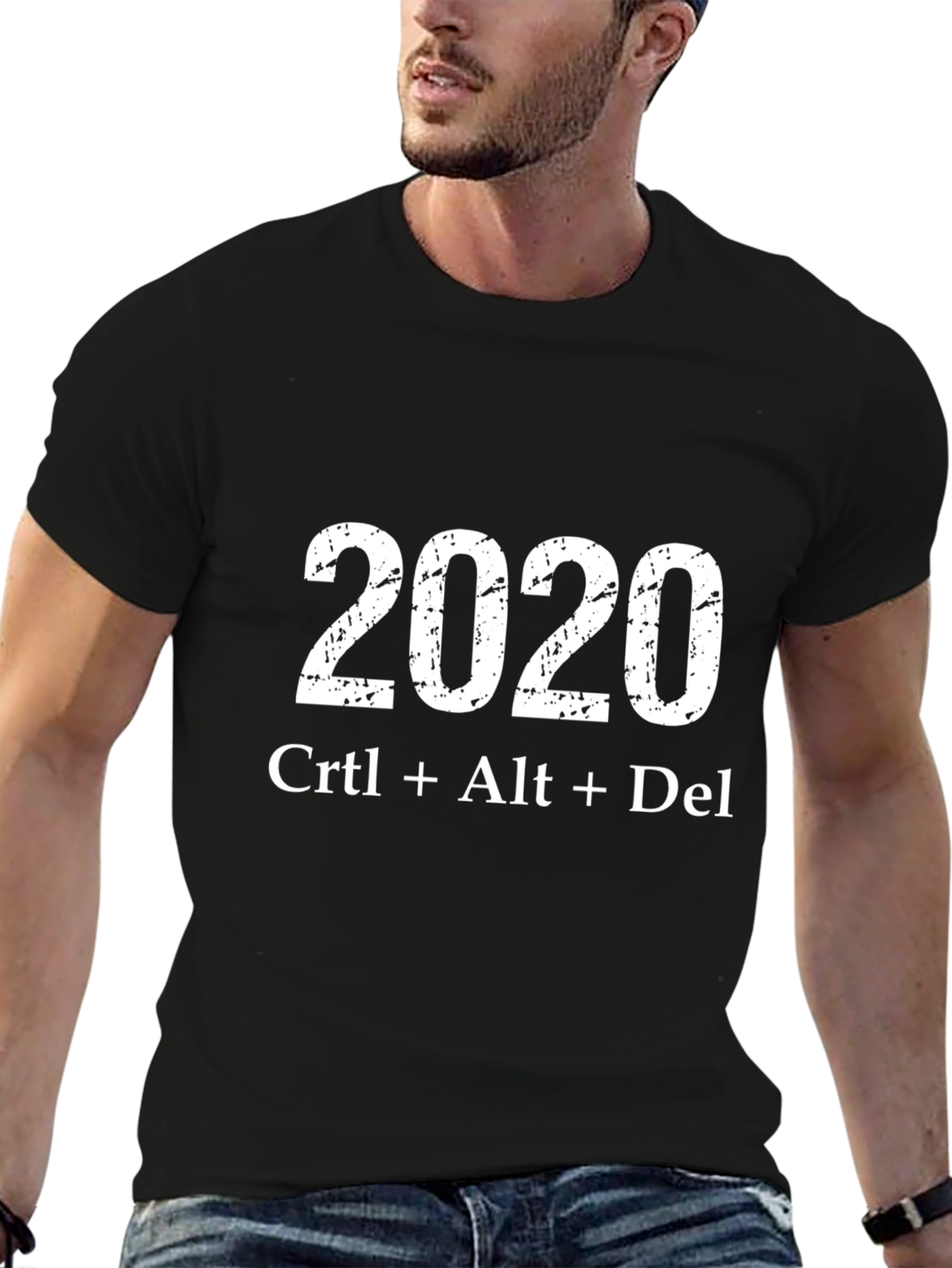 2020 Ctrl+Alt+Del T-Shirt - Reset Button Humor