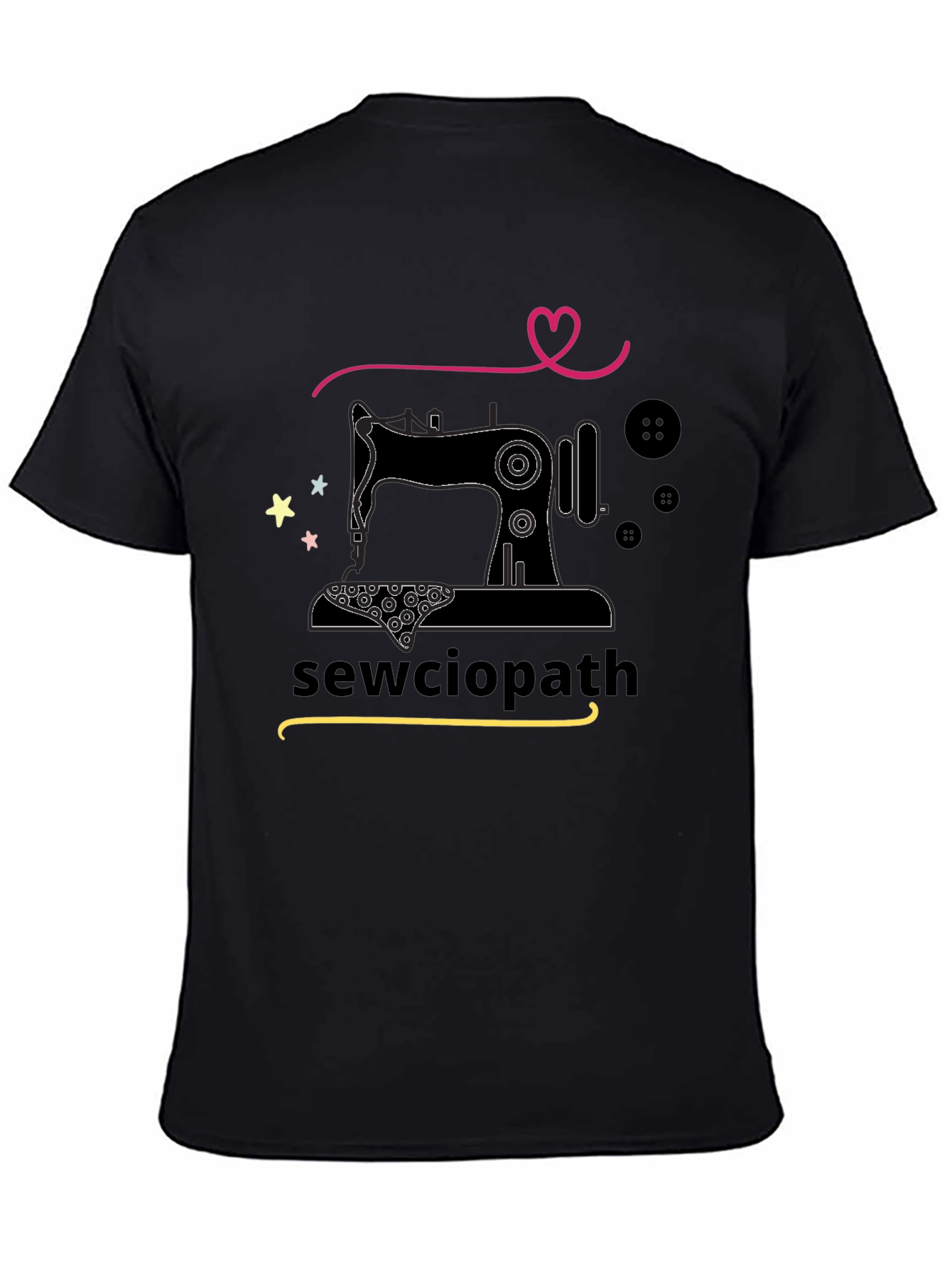 Sewciopath Graphic Tee - Sewing Lover T-Shirt