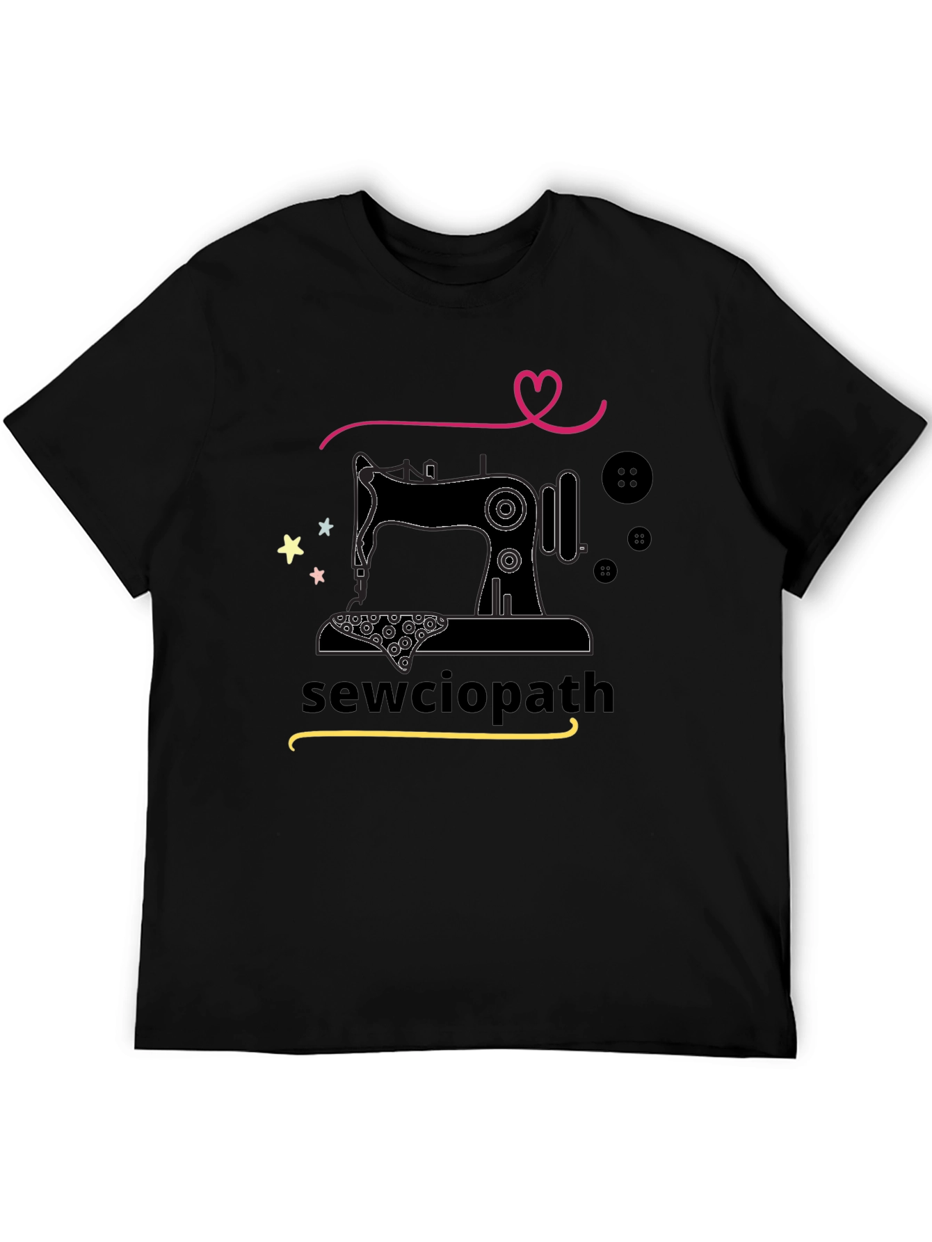 Sewciopath Graphic Tee - Sewing Lover T-Shirt