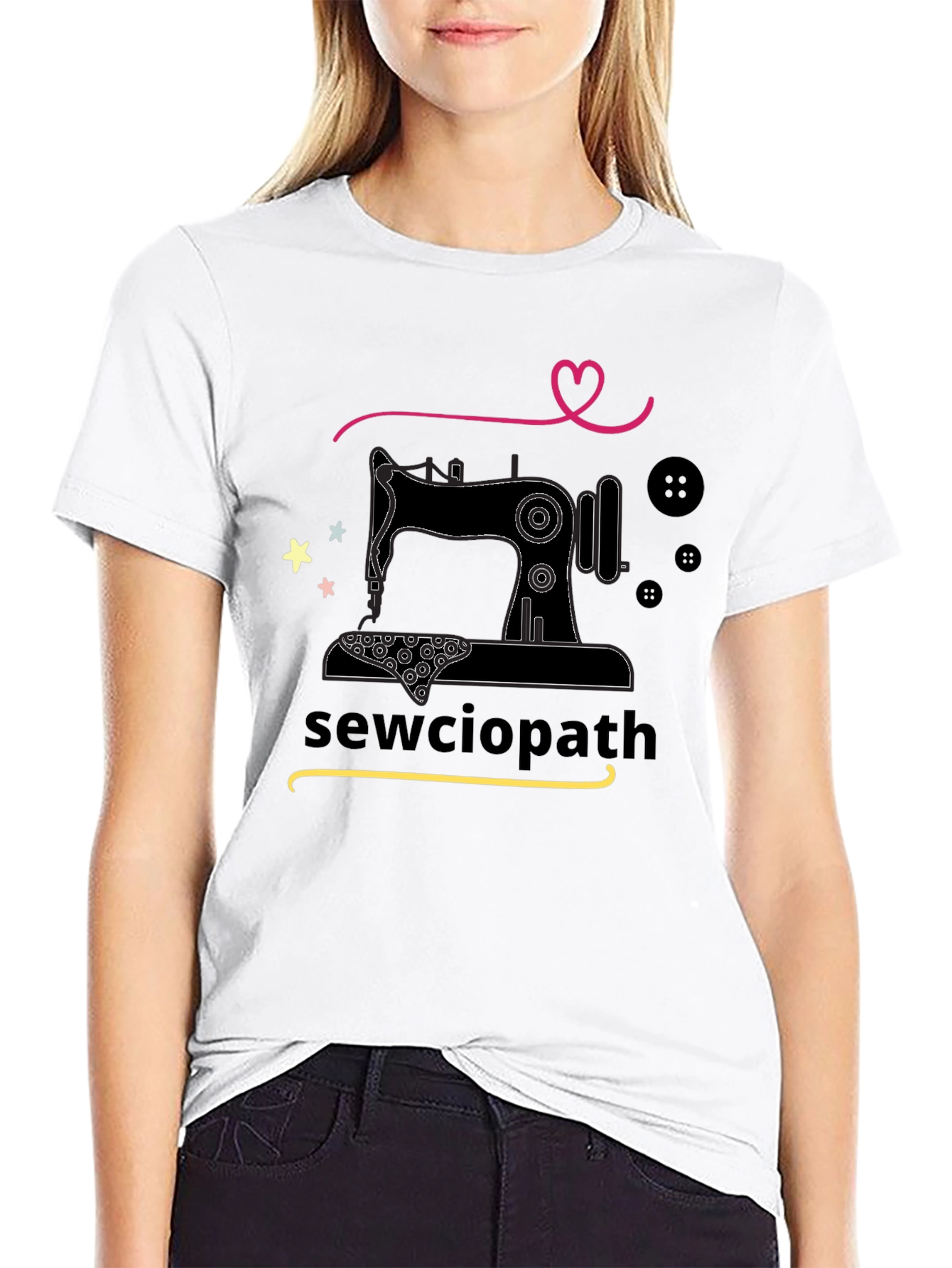 Sewciopath Graphic Tee - Sewing Lover T-Shirt