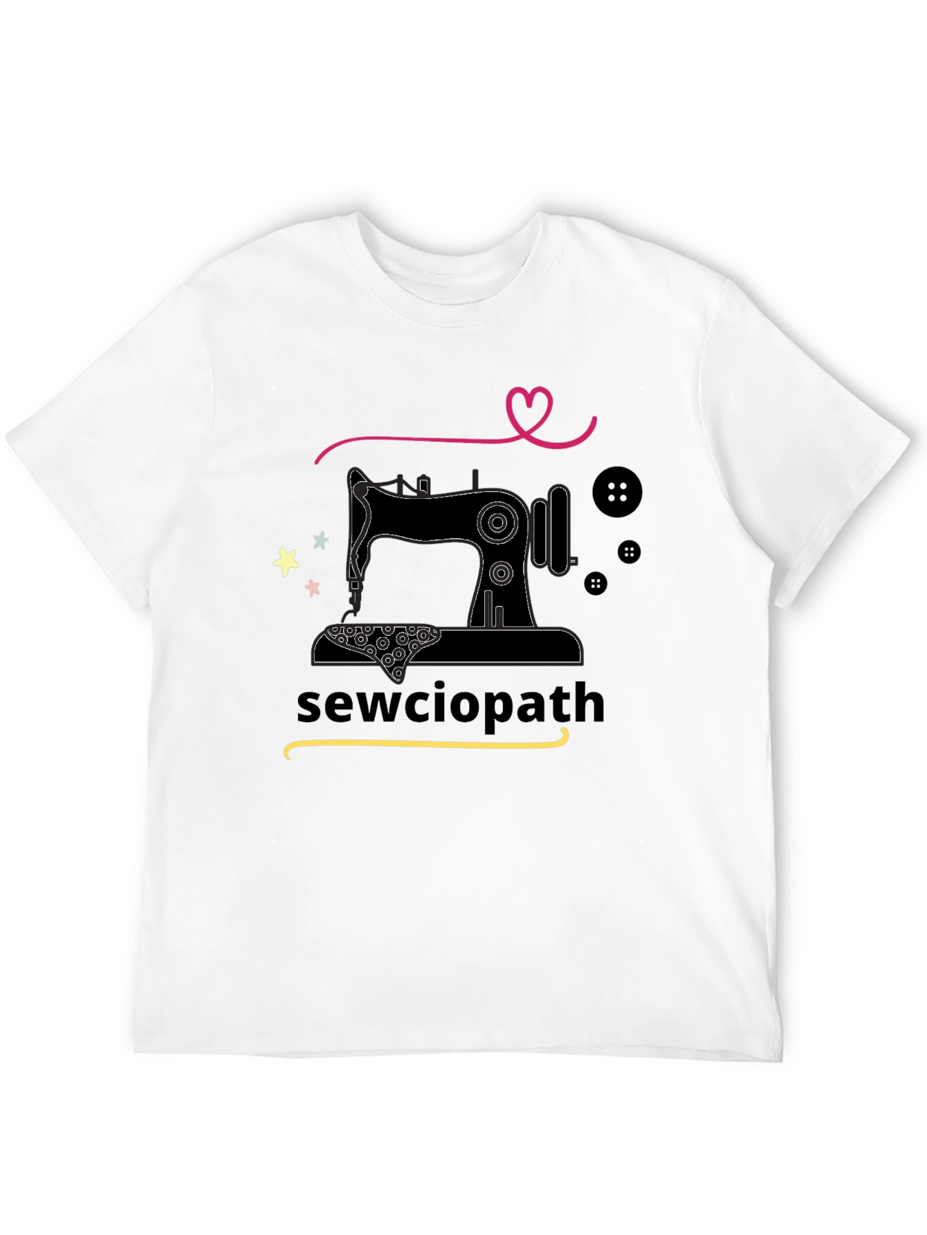 Sewciopath Graphic Tee - Sewing Lover T-Shirt
