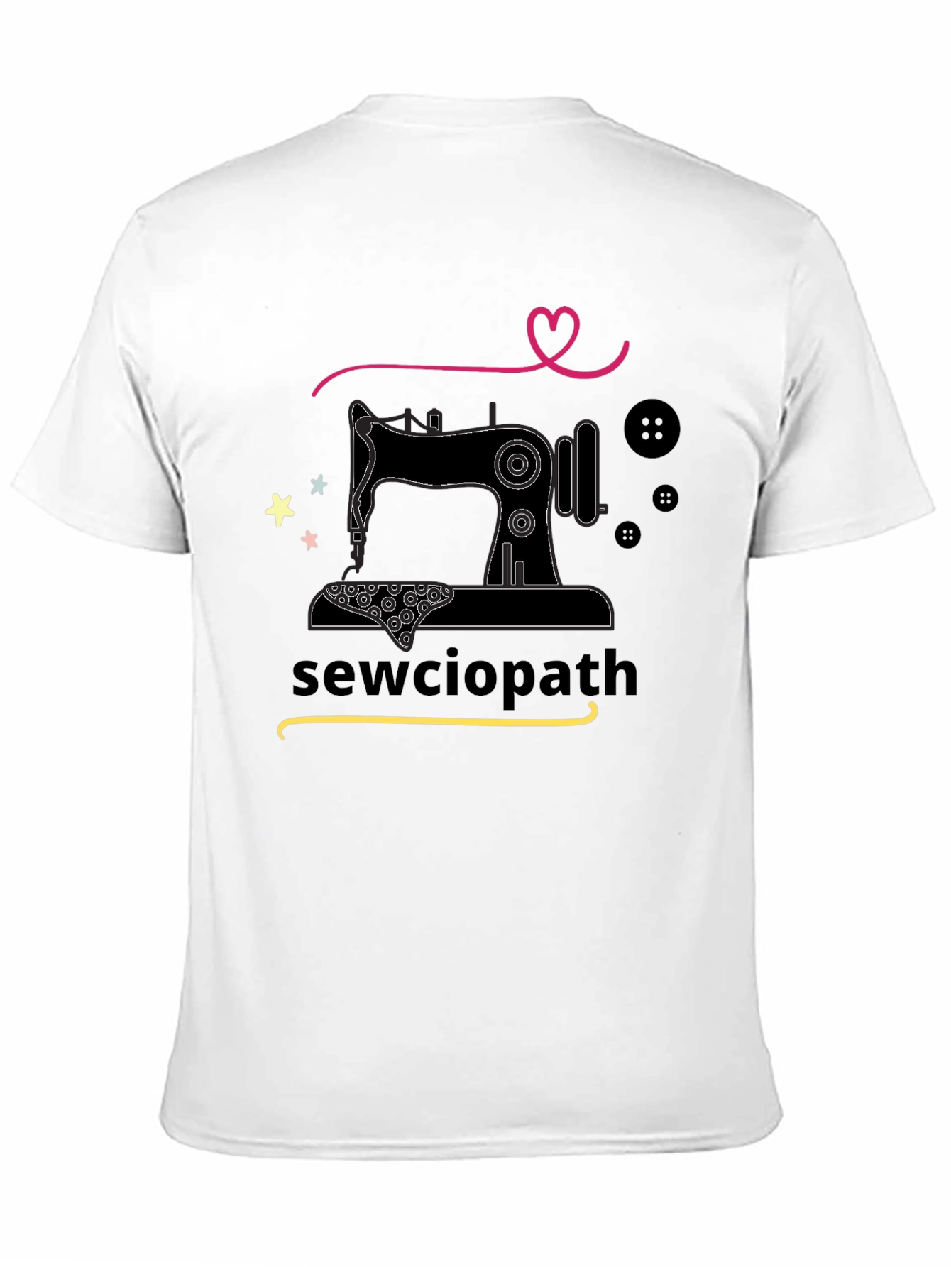 Sewciopath Graphic Tee - Sewing Lover T-Shirt