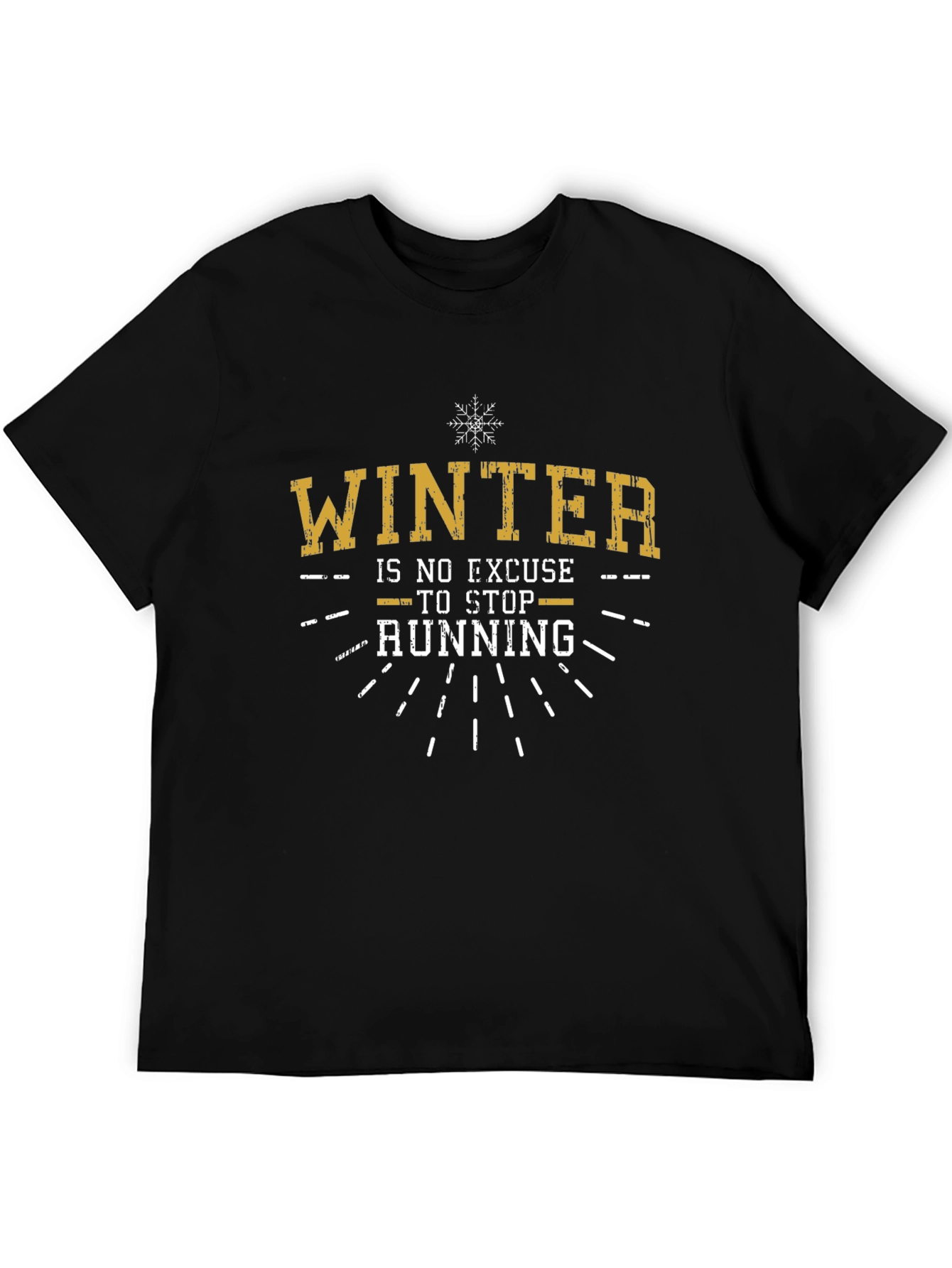 Winter Running Graphic T-Shirt