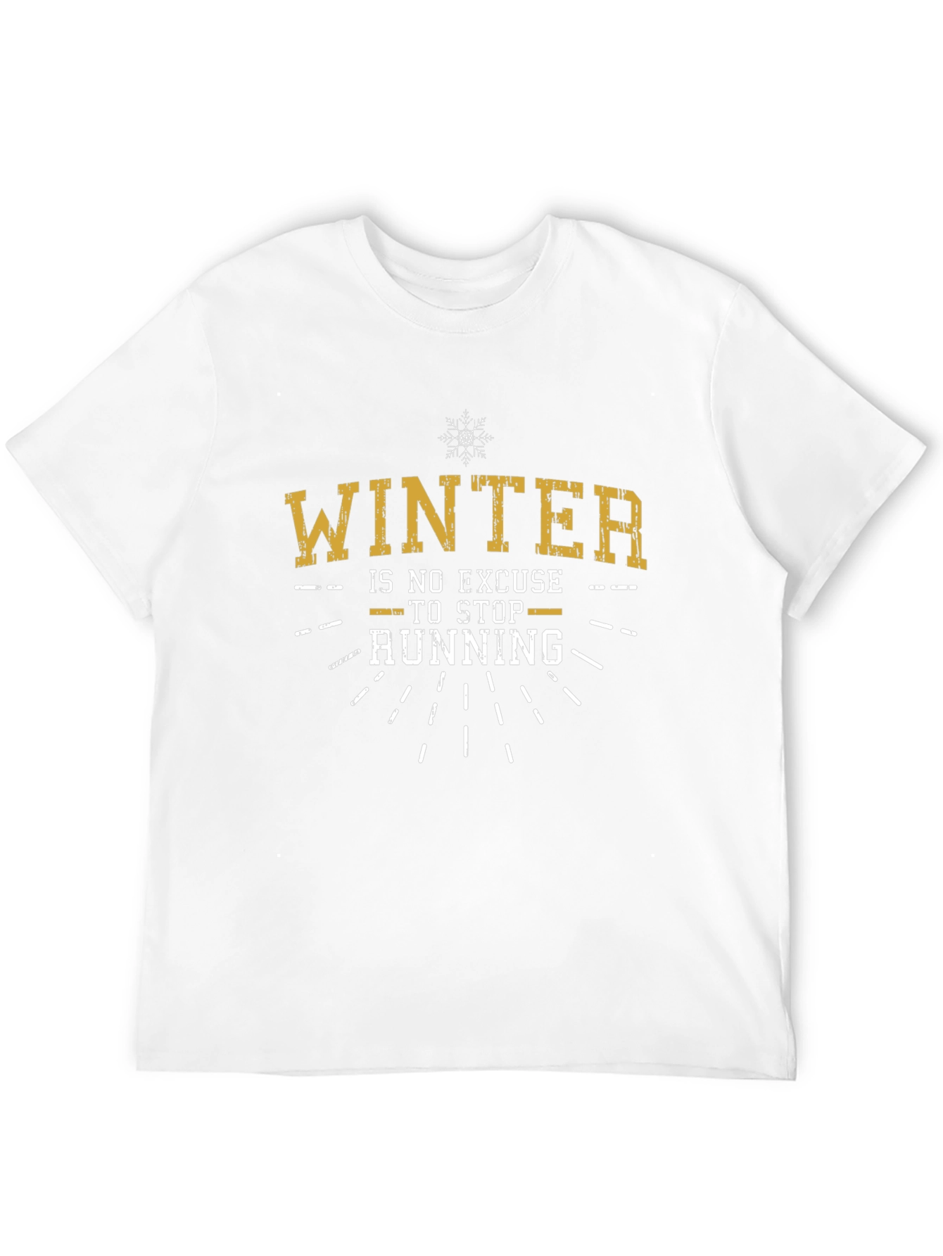Winter Running Graphic T-Shirt