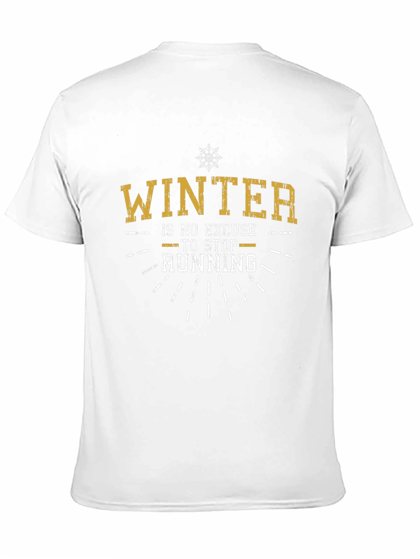 Winter Running Graphic T-Shirt