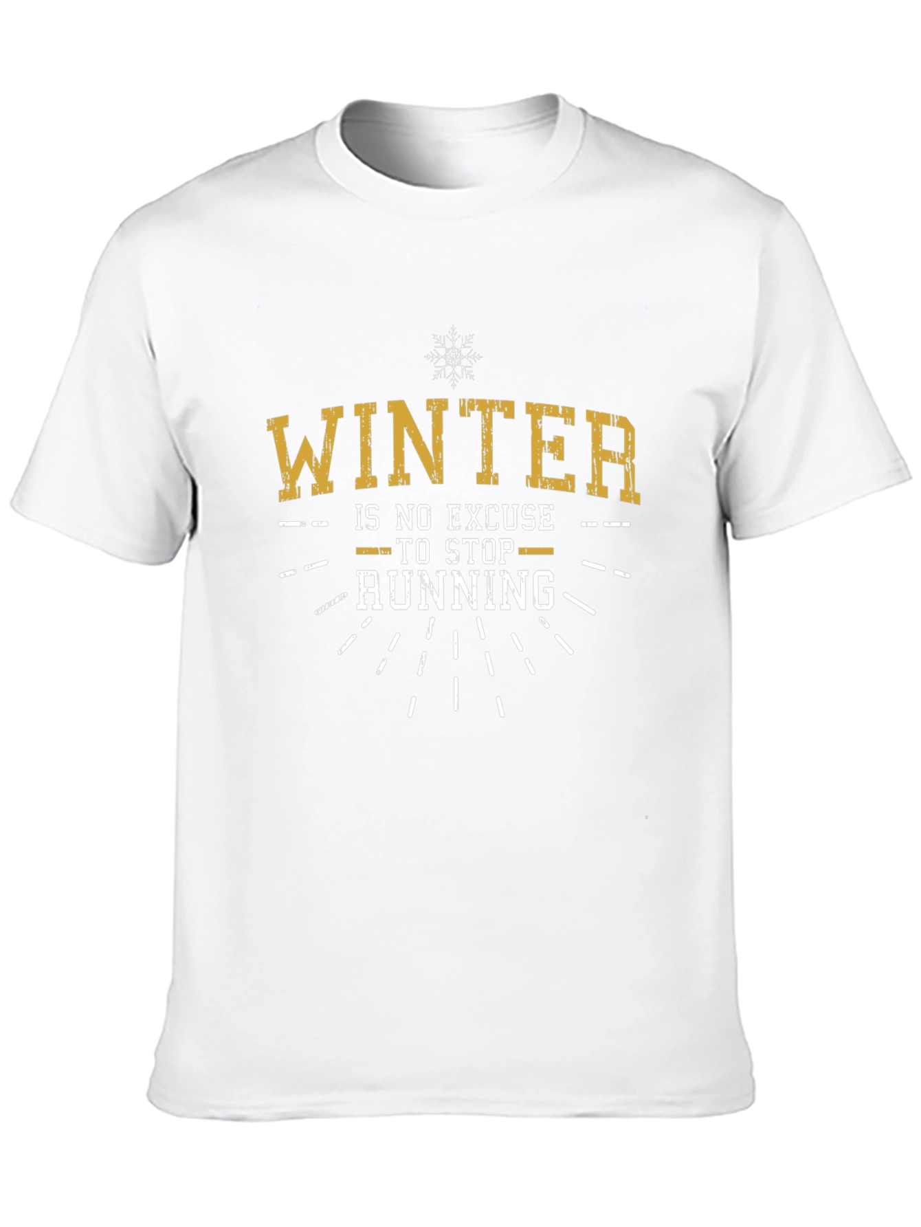 Winter Running Graphic T-Shirt