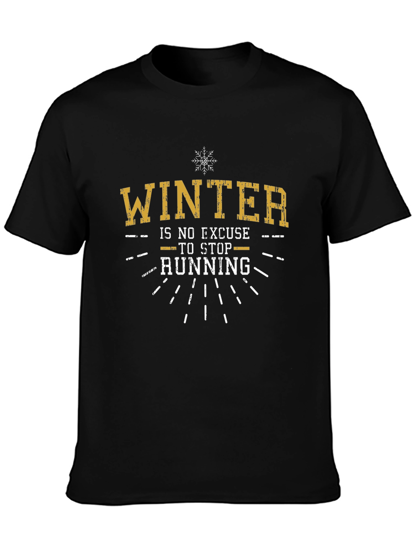 Winter Running Graphic T-Shirt