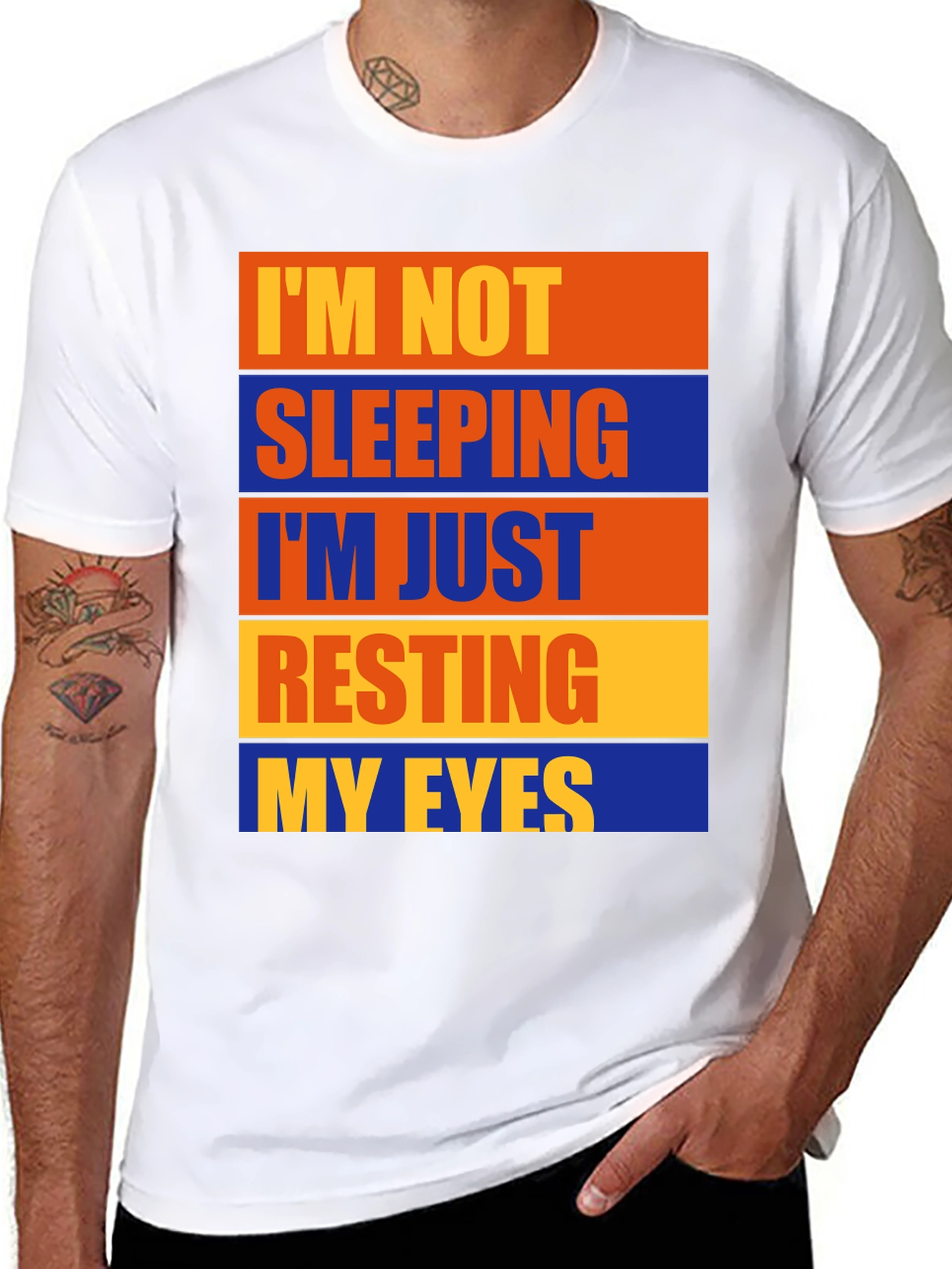 Im Not Sleeping Resting My Eyes Graphic T-Shirt