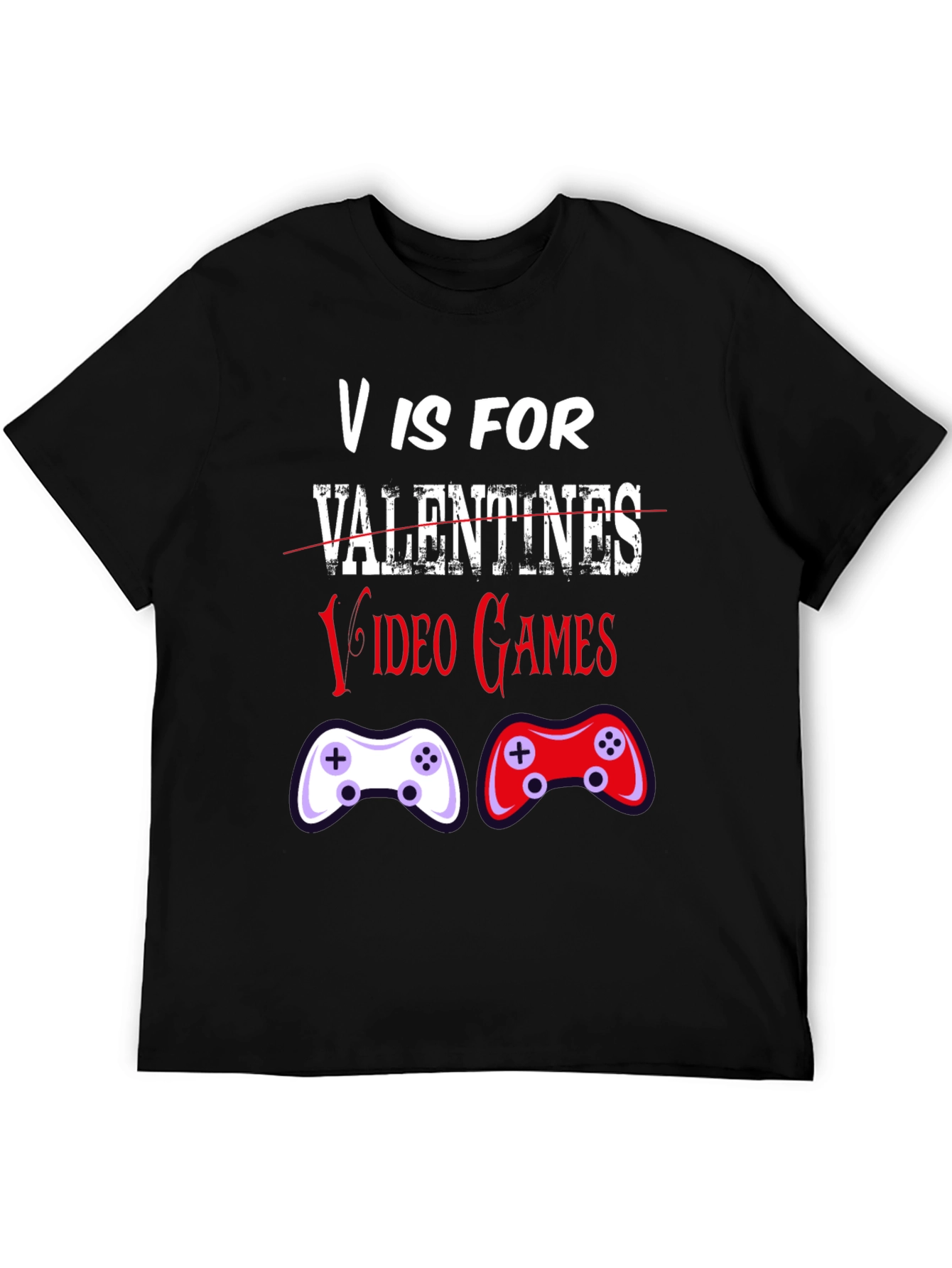 V is for Video Games T-Shirt