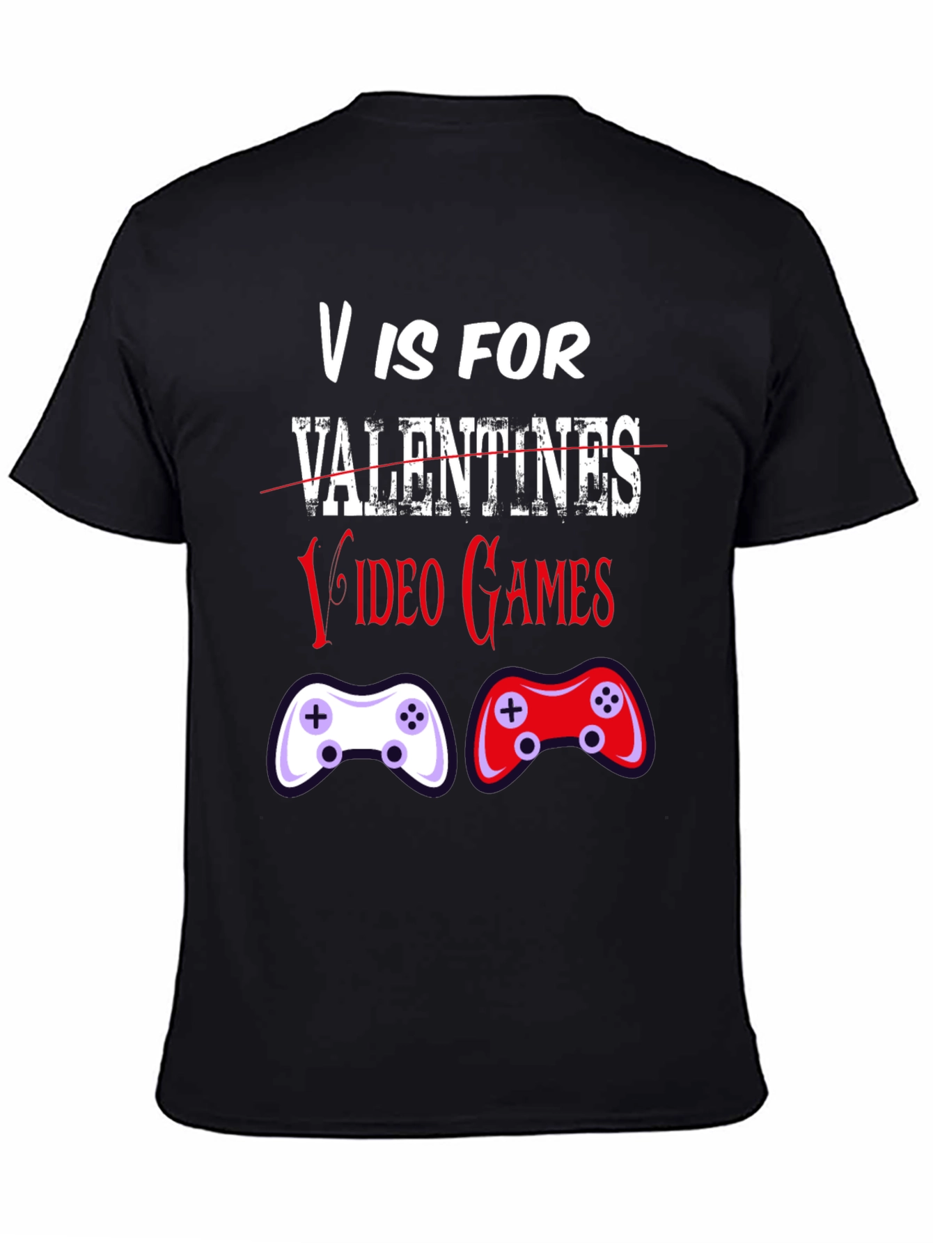 V is for Video Games T-Shirt