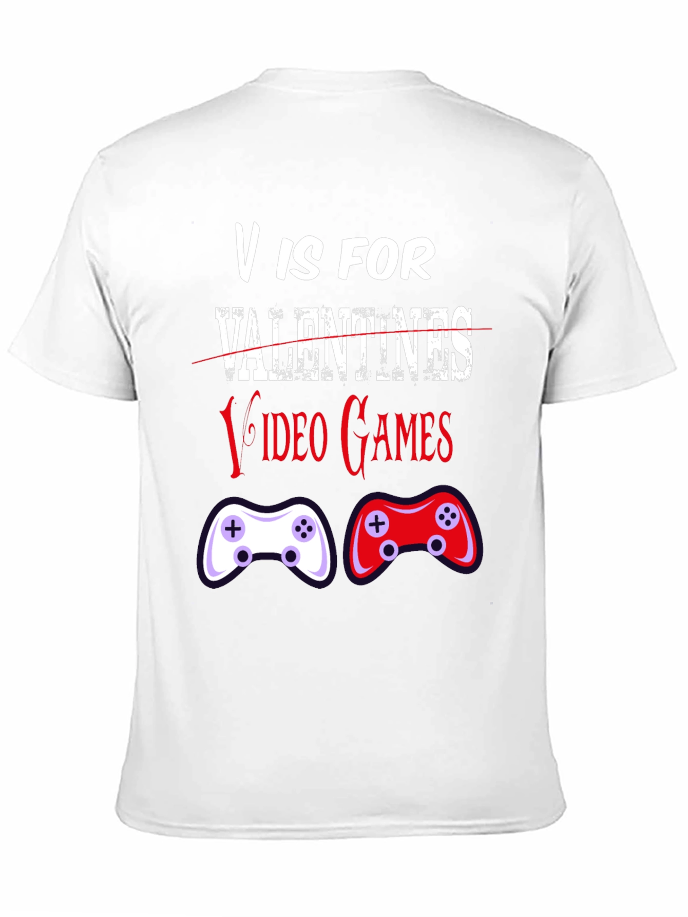 V is for Video Games T-Shirt