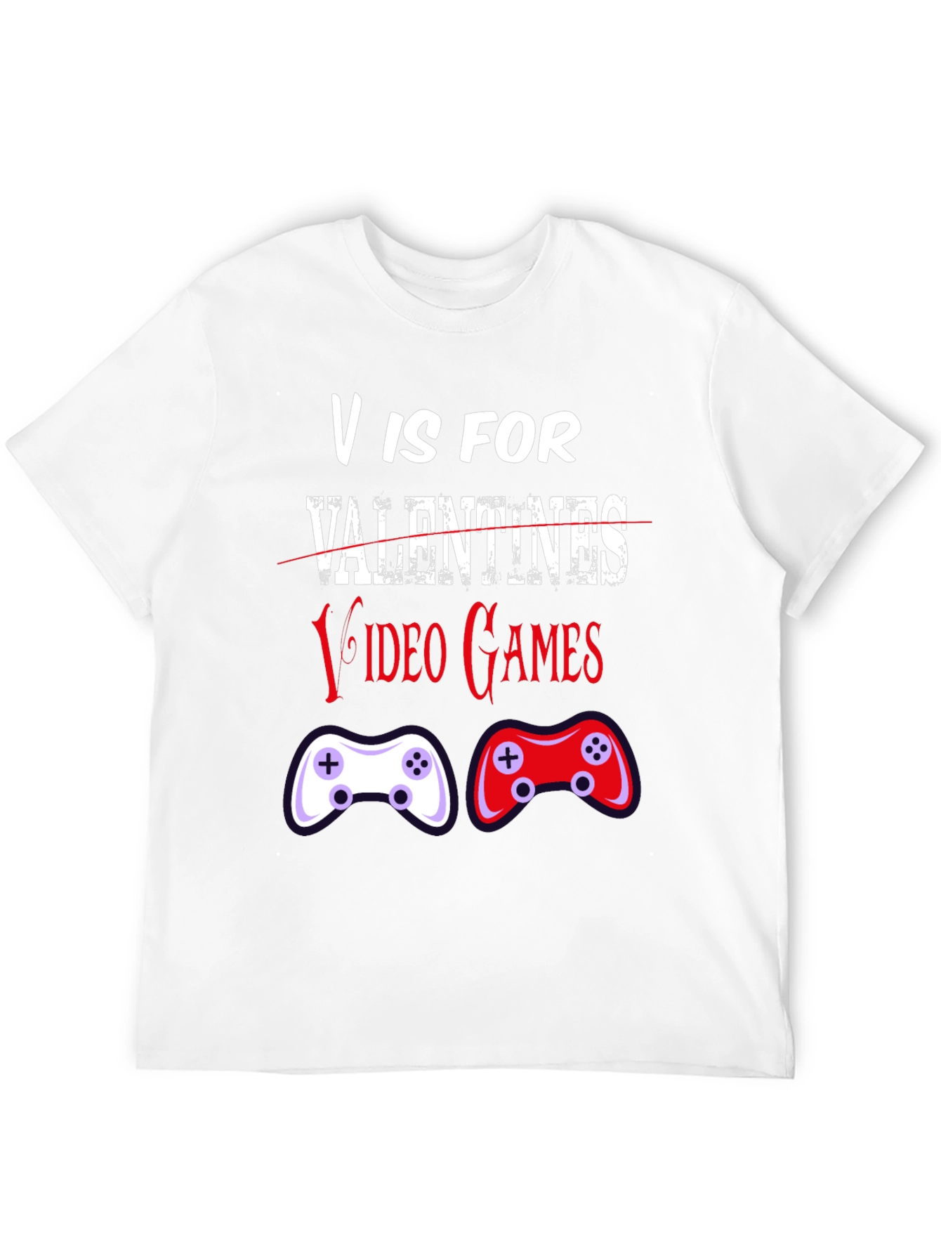 V is for Video Games T-Shirt