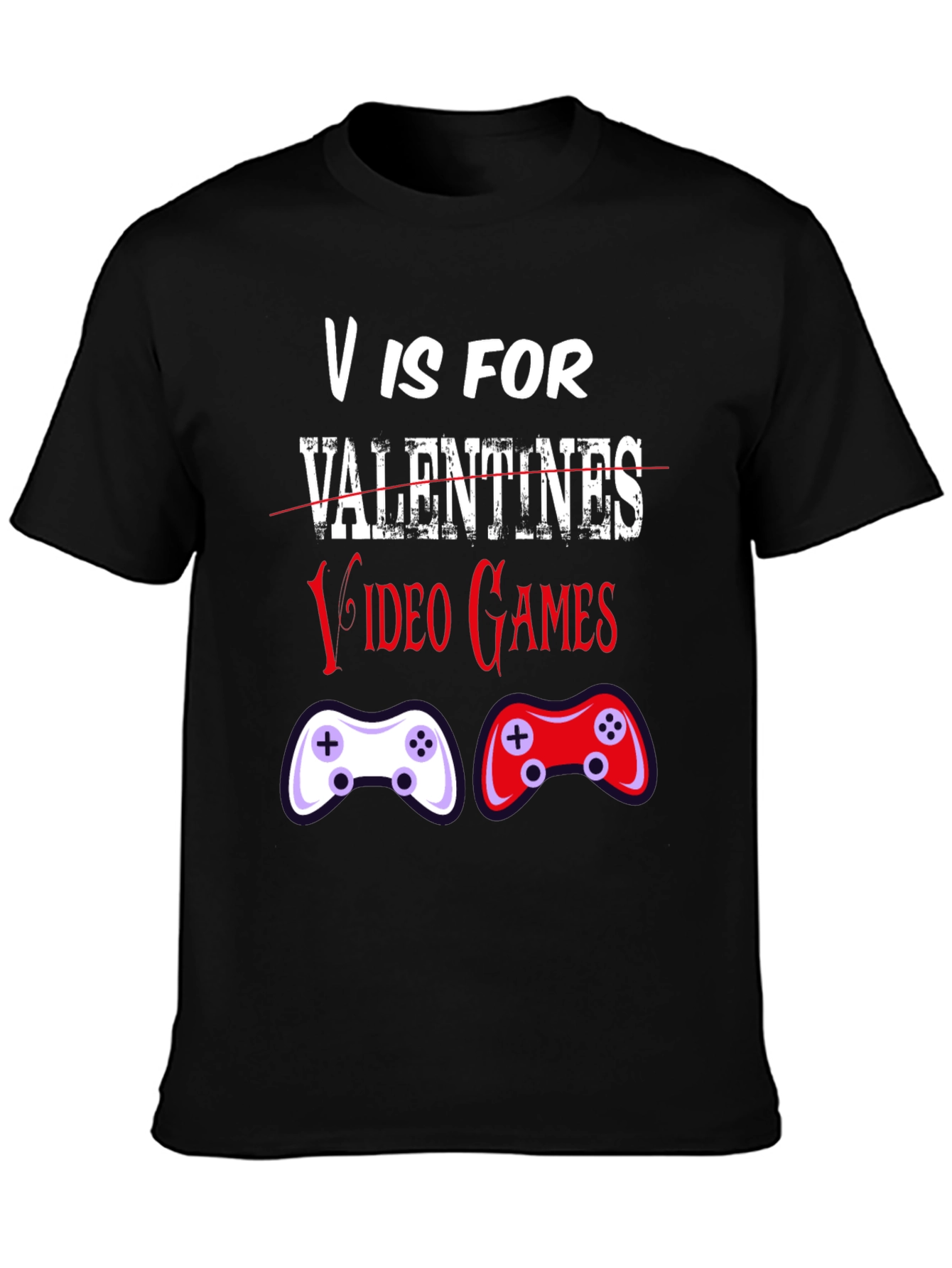 V is for Video Games T-Shirt
