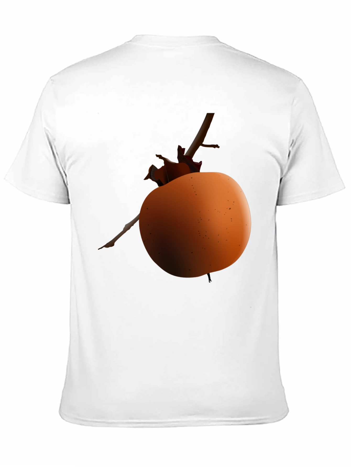 Apple on Branch Graphic Tee - Black Unisex Shirt