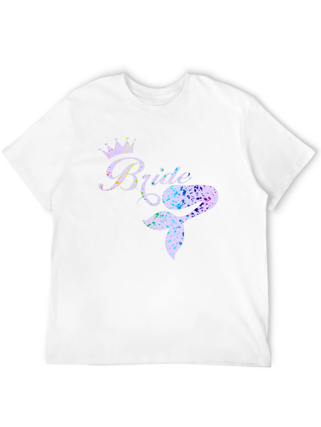 Bride Mermaid Tail T-Shirt - Bridal Party Tee