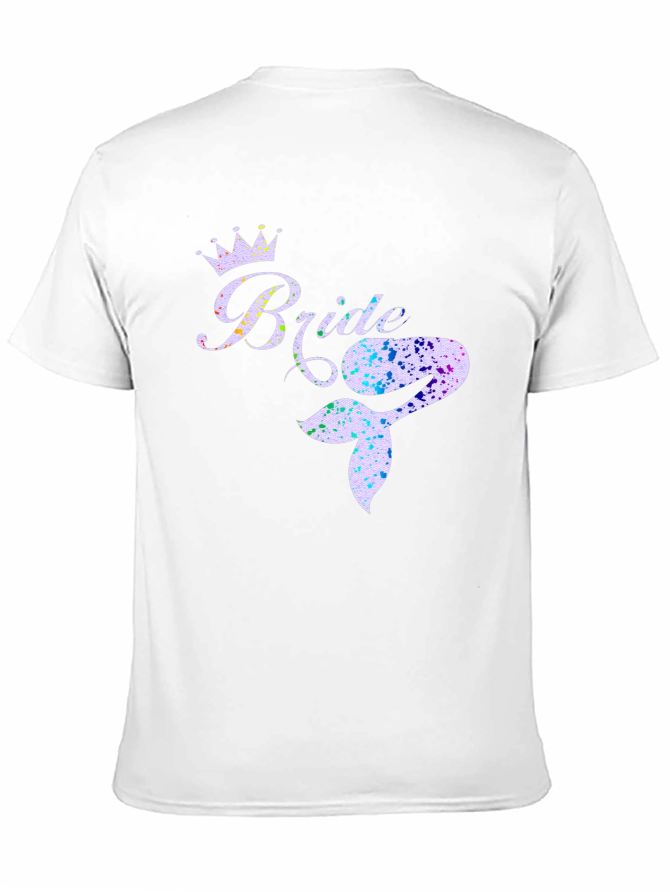 Bride Mermaid Tail T-Shirt - Bridal Party Tee