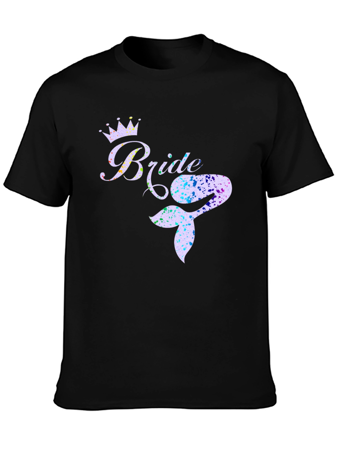 Bride Mermaid Tail T-Shirt - Bridal Party Tee