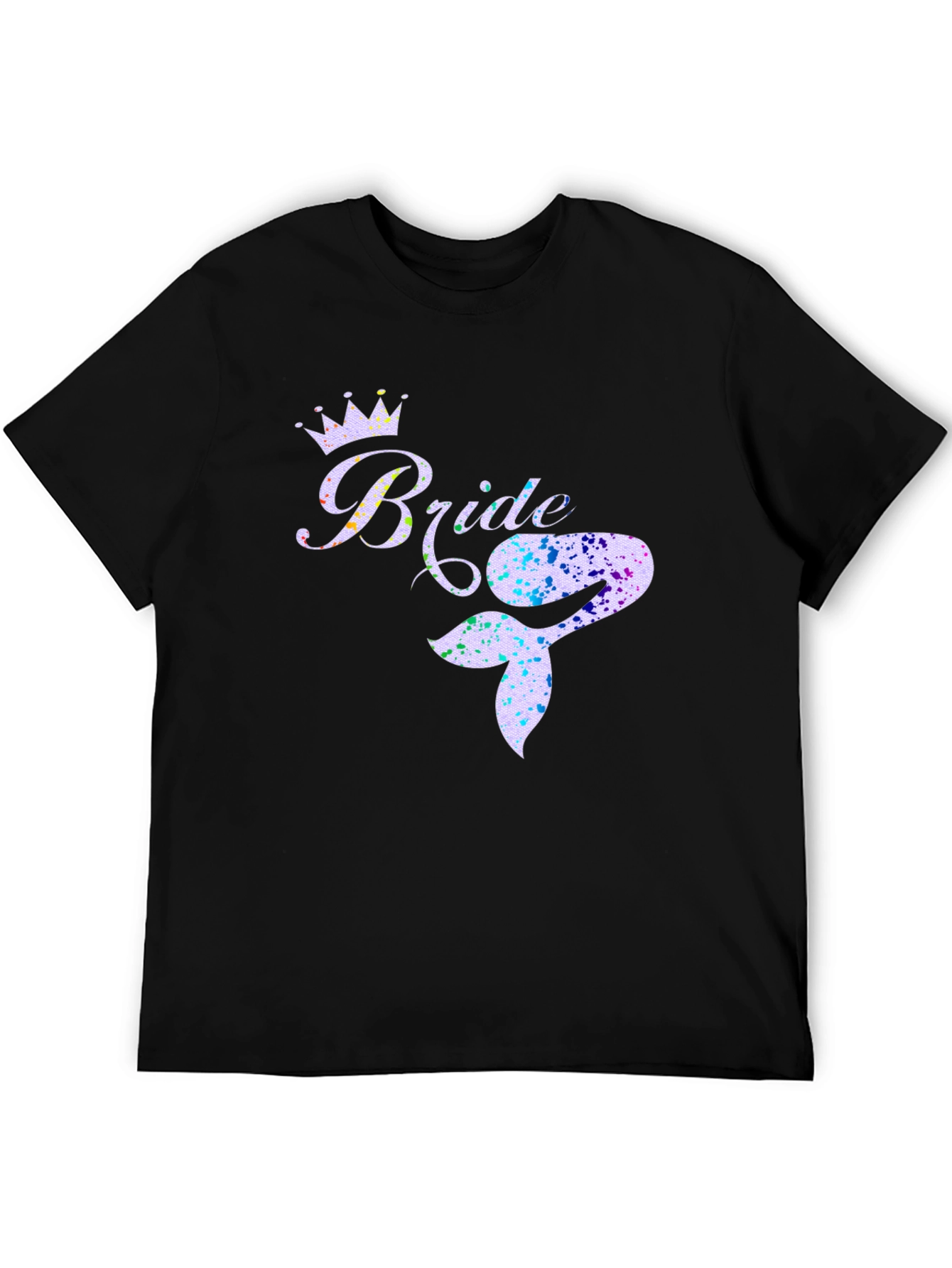 Bride Mermaid Tail T-Shirt - Bridal Party Tee