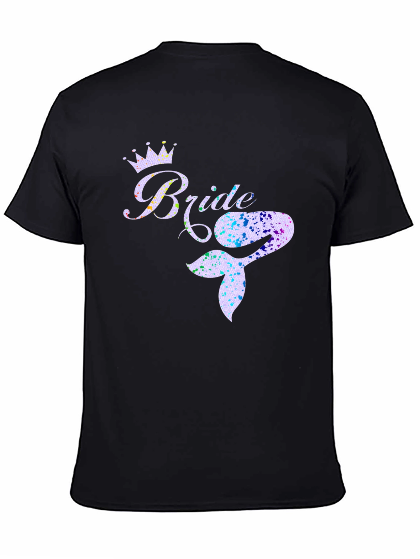 Bride Mermaid Tail T-Shirt - Bridal Party Tee